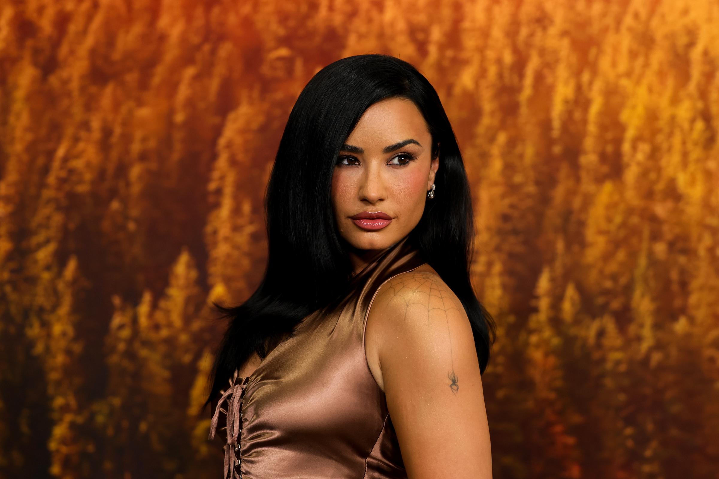 Demi Lovato at the Los Angeles premiere of Disney's "Camp Rock 3" at Walt Disney Studios on August 10, 2026 in Burbank, California | Source: Getty Images