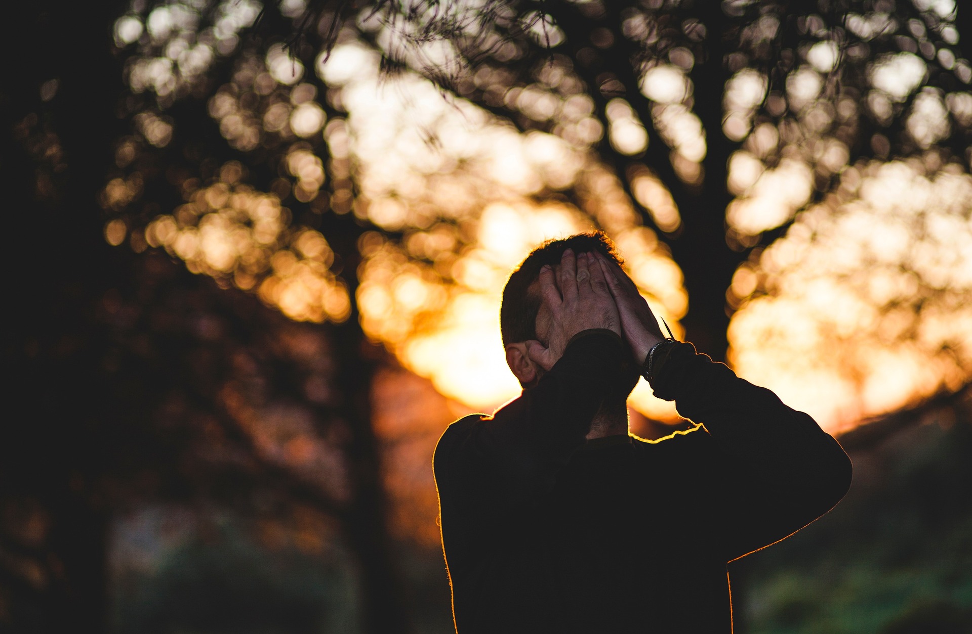 A devastated man | Source: Pixabay