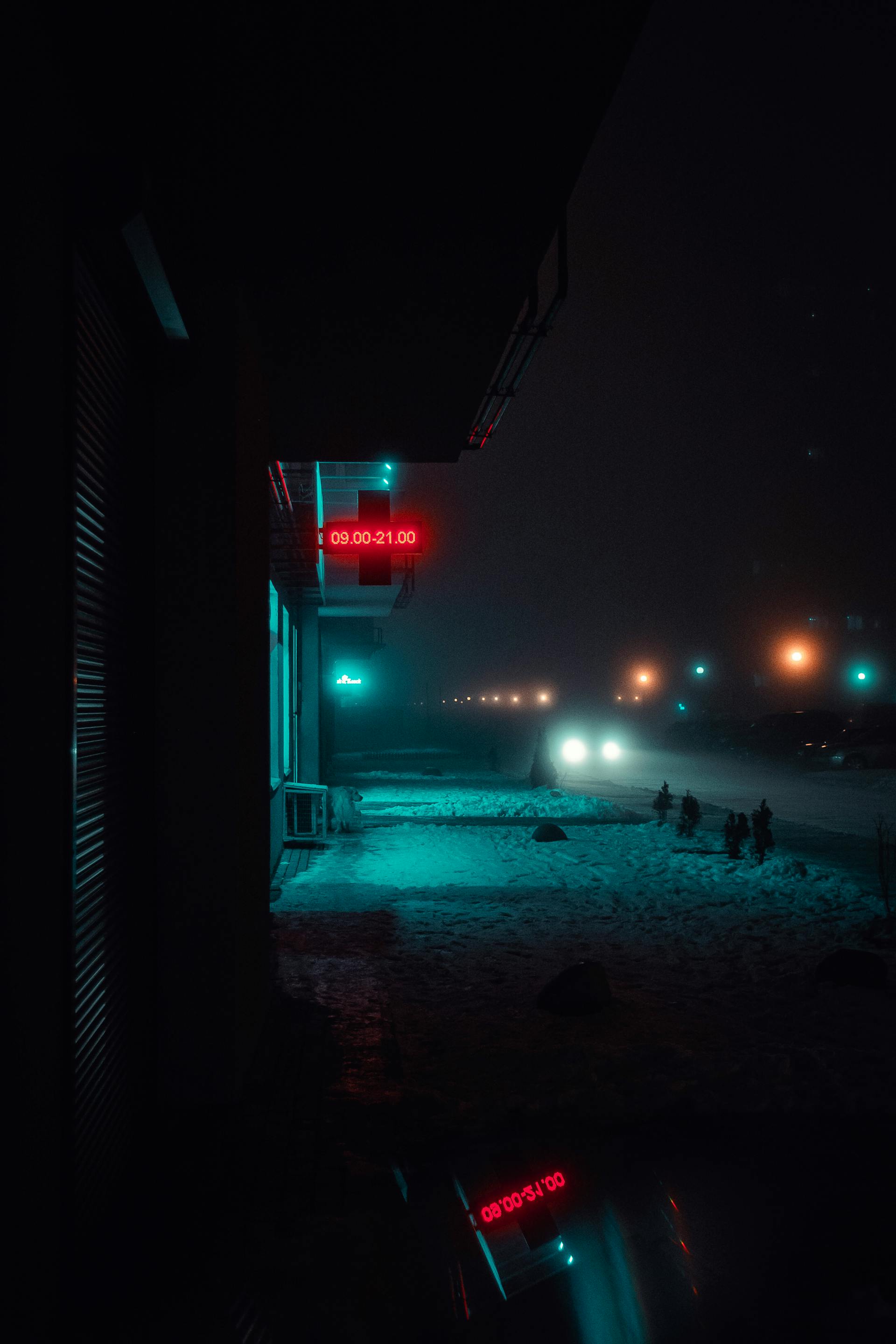A street at night | Source: Pexels
