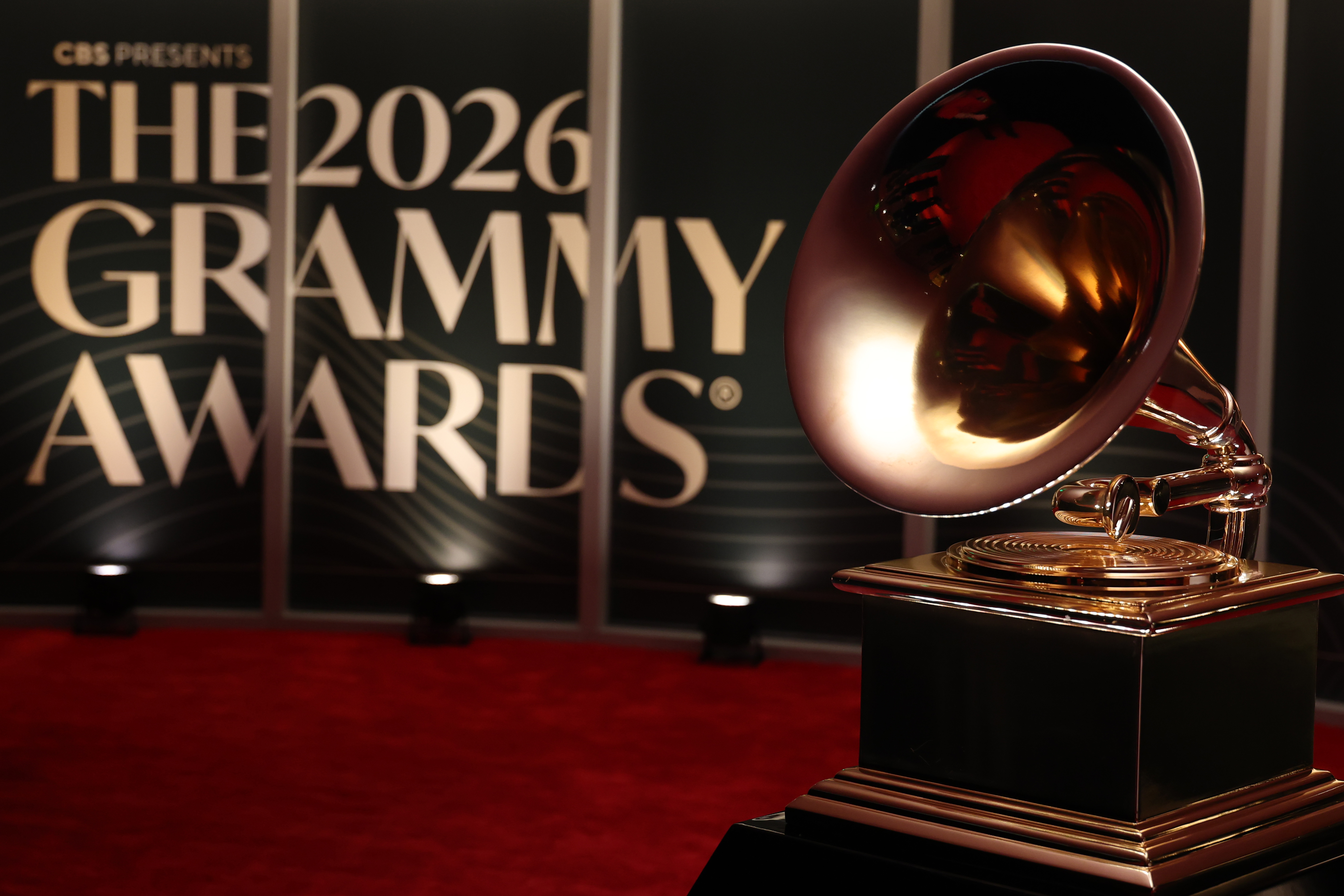 A Grammy Awards gramophone | Source: Getty Images