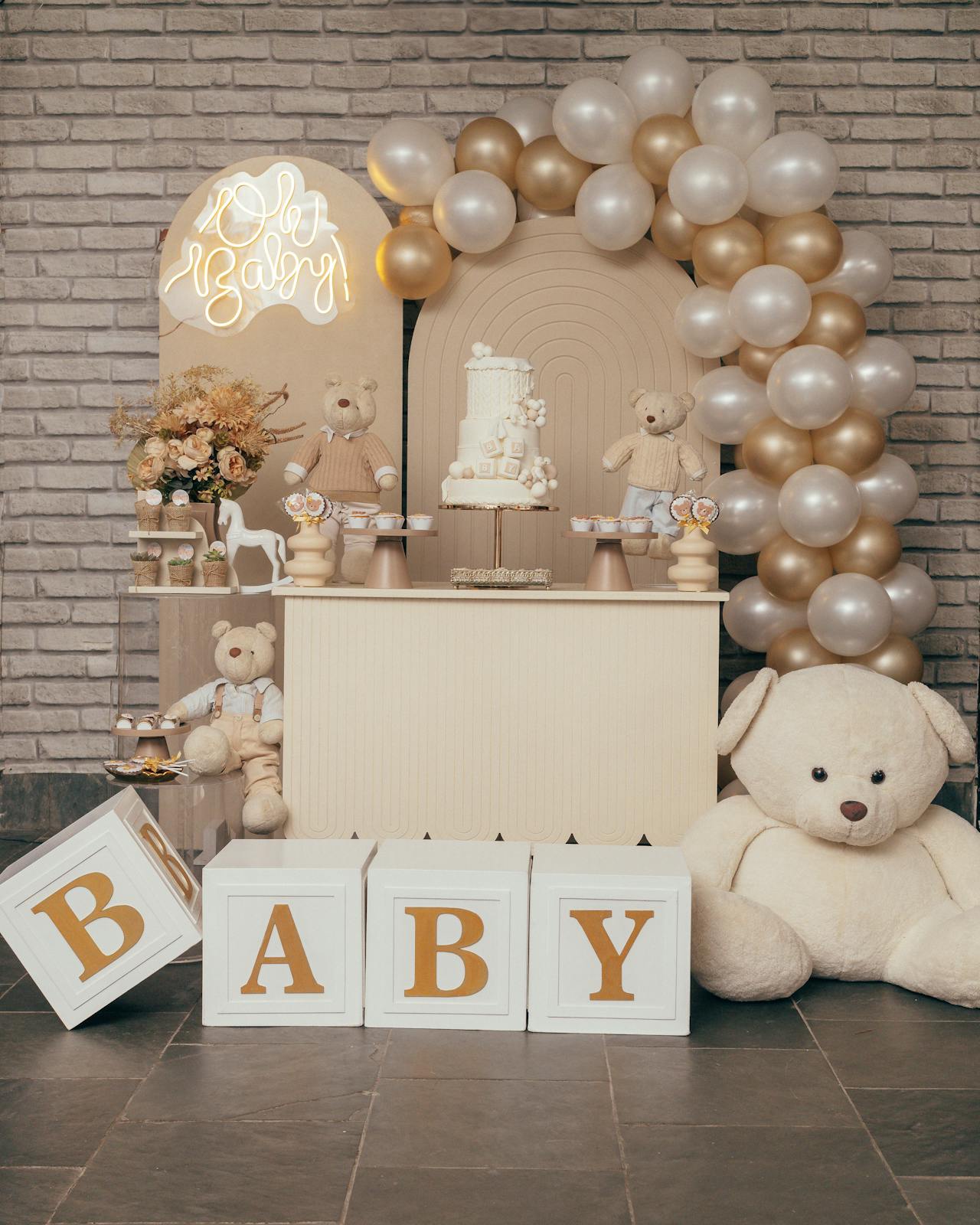 An elegant baby shower set-up | Source: Pexels