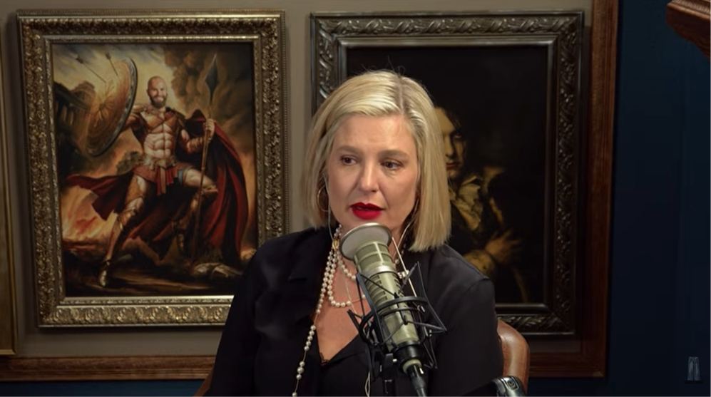 Christina Paszitsky during an episode of "Your Mom's House," published August 2, 2026. | Source: YouTube/YMH Studios