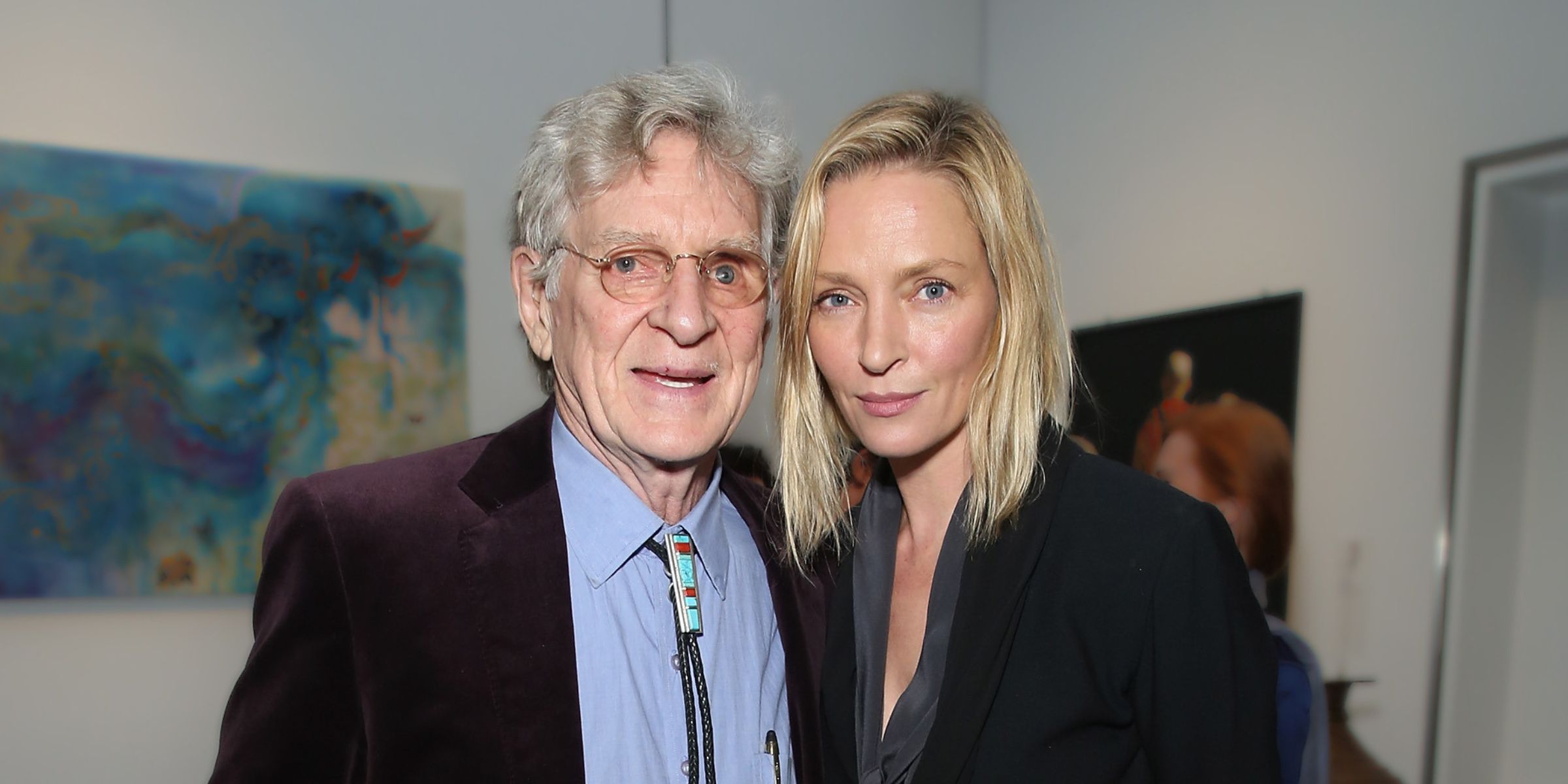Robert and Uma Thurman | Source: Getty Images