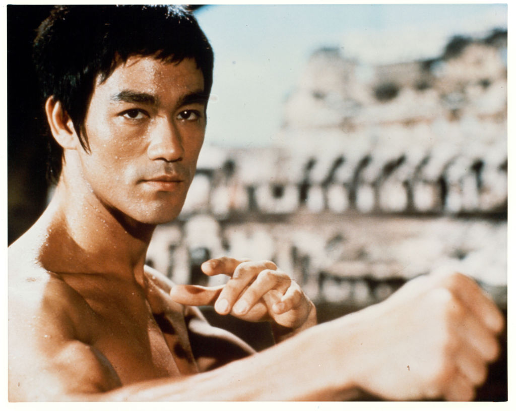 Publicity portrait of Bruce Lee from the film "The Way of the Dragon," 1972. | Source: Getty Images