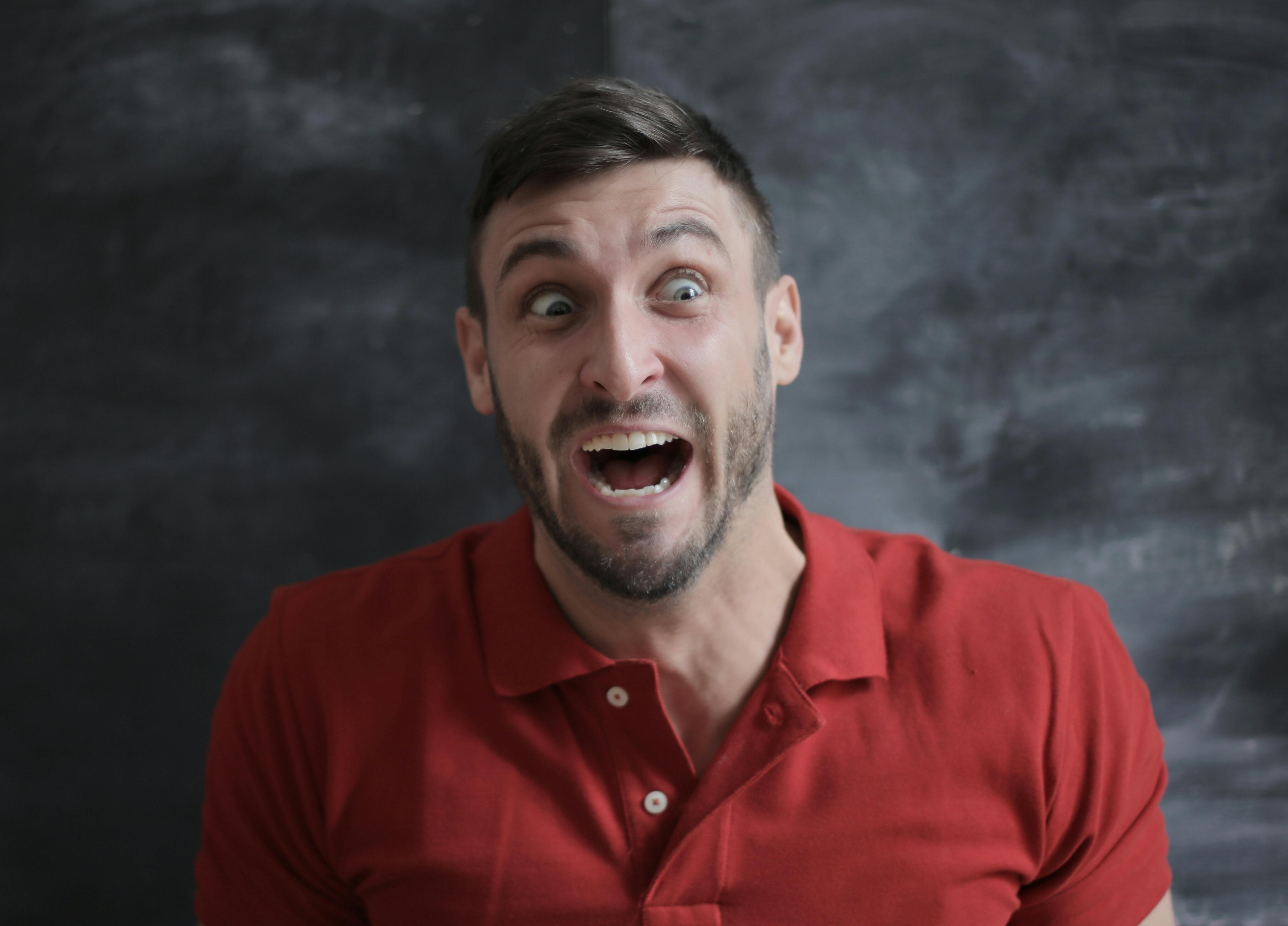 A man freaking out | Source: Pexels