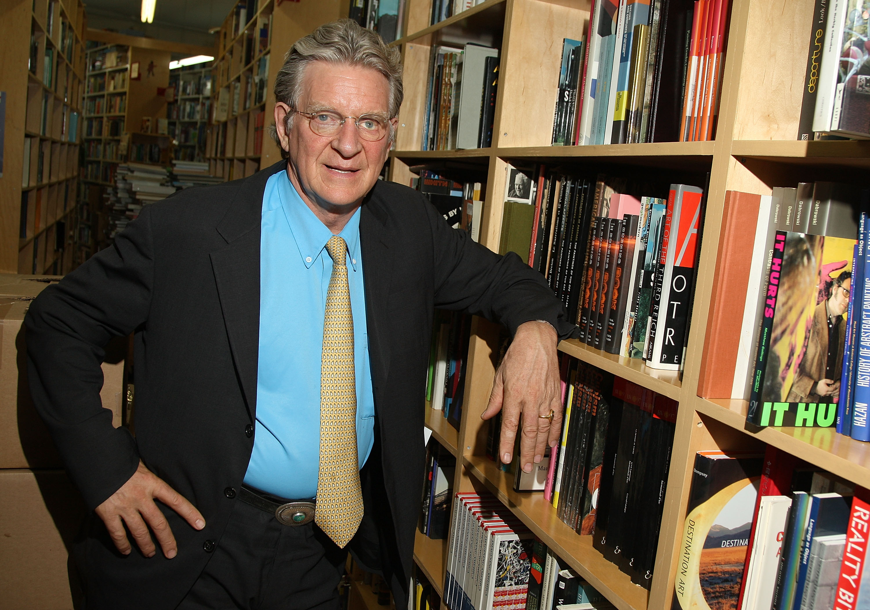 Robert Thurman visits The Strand Bookstore on July 17, 2008 in New York City. | Source: Getty Images