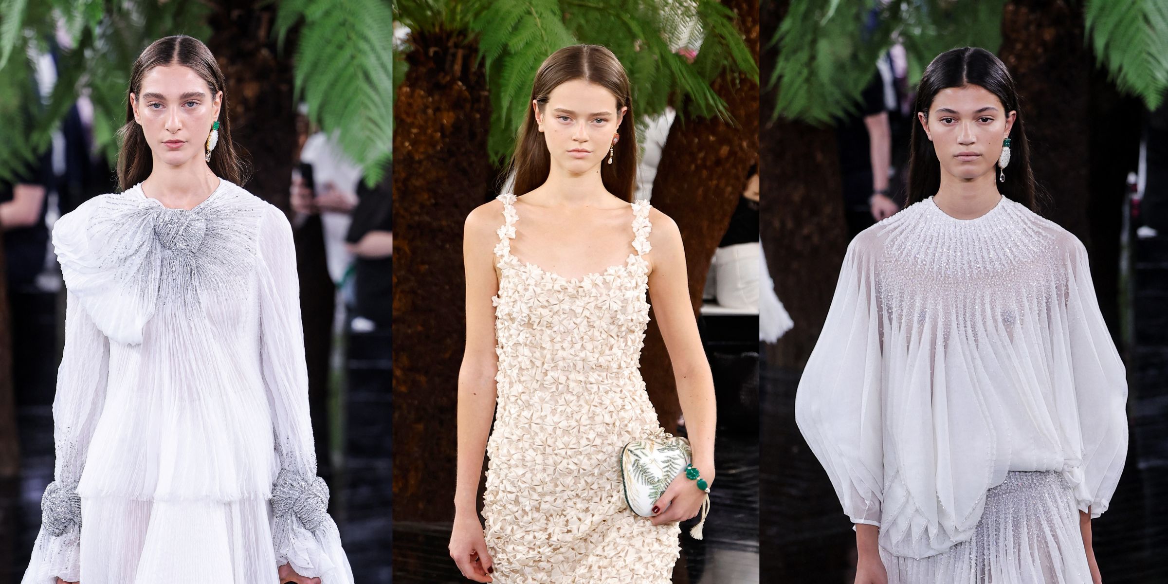 Christian Dior creations for the Women Haute Couture Fall/Winter 2026-2027 collection | Source: Getty Images