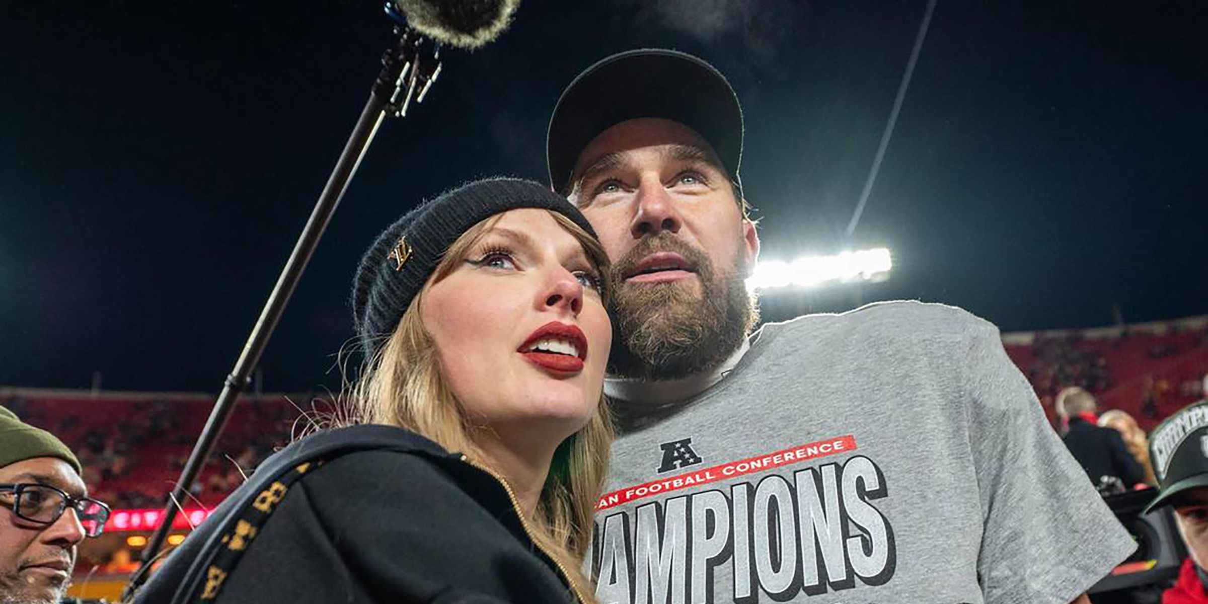Taylor Swift and Travis Kelce | Source: Getty Images