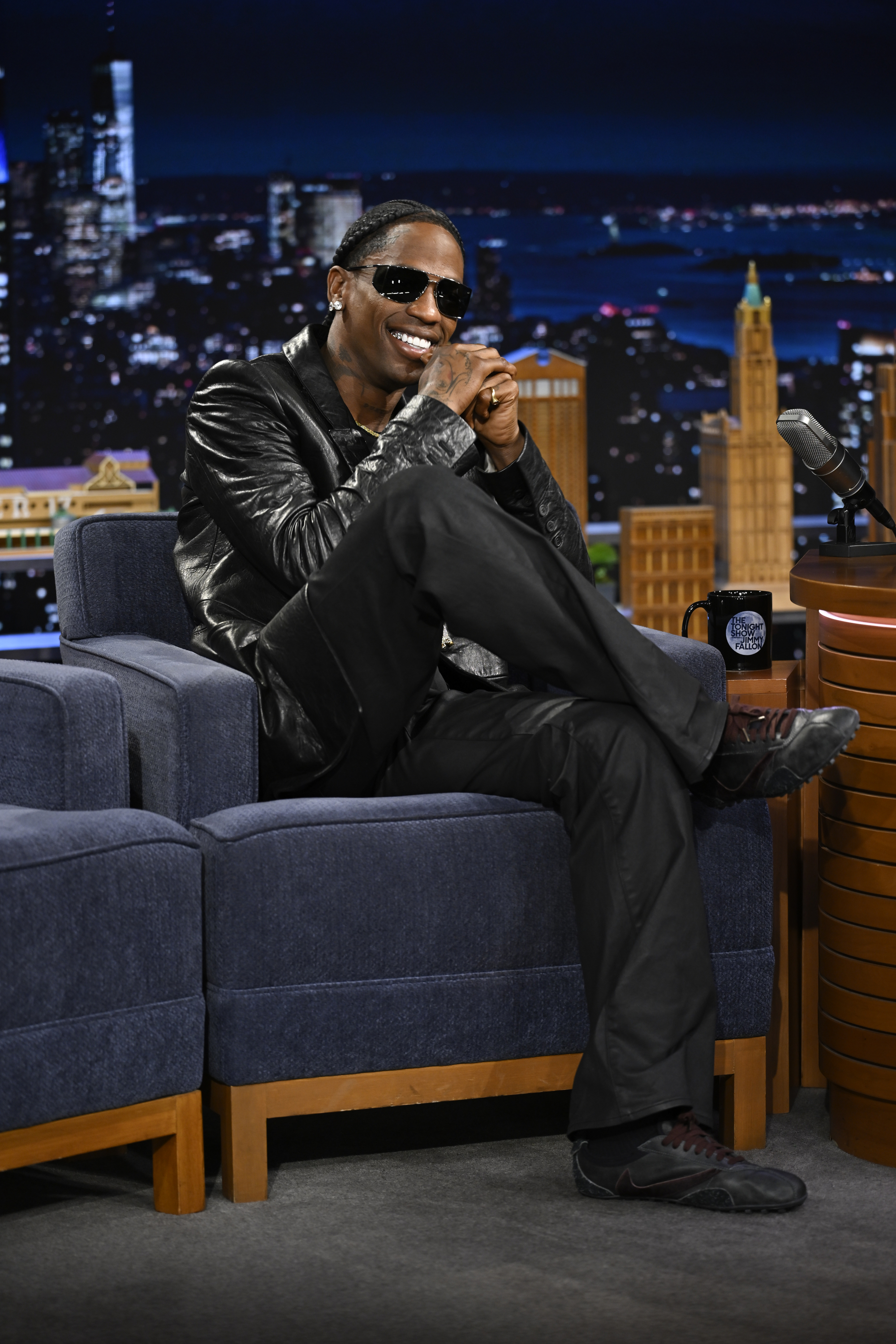 Travis Scott during his interview on "The Tonight Show Starring Jimmy Fallon" on July 21, 2026. | Source: Getty Images