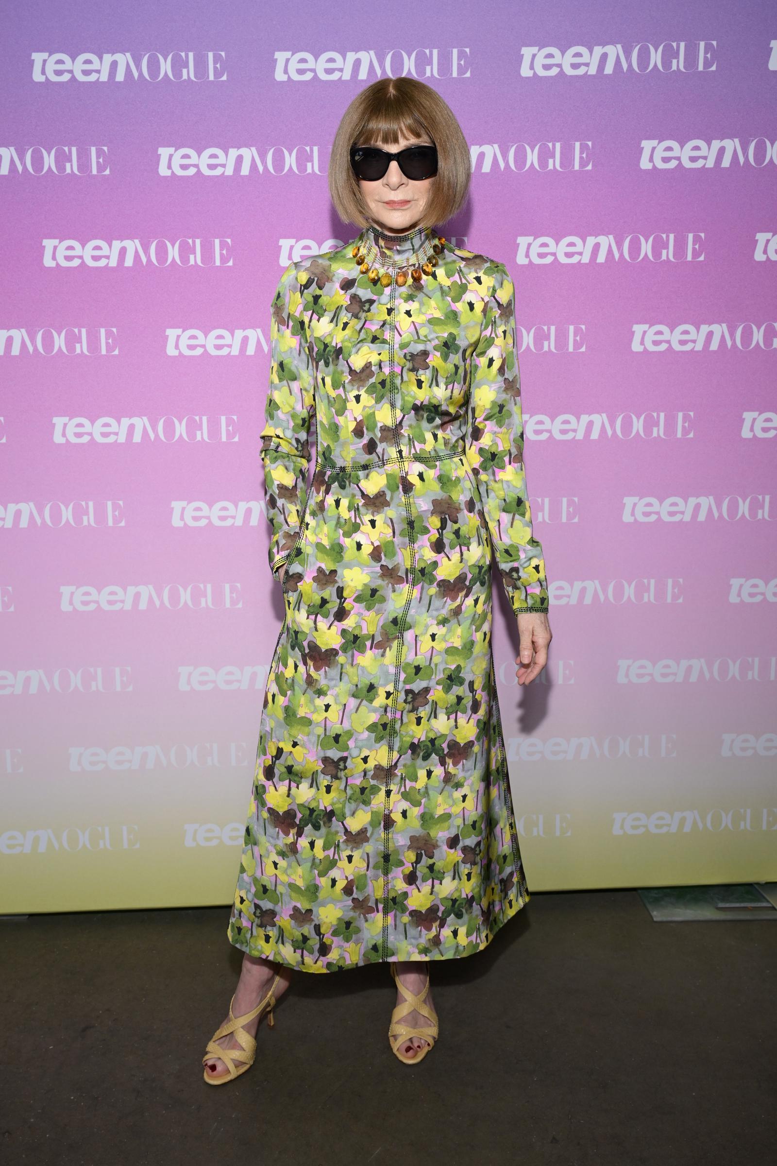 Anna Wintour attends the 2026 Teen Vogue Fest at Duggal Greenhouse on July 25, 2026 in Brooklyn, New York. | Source: Getty Images