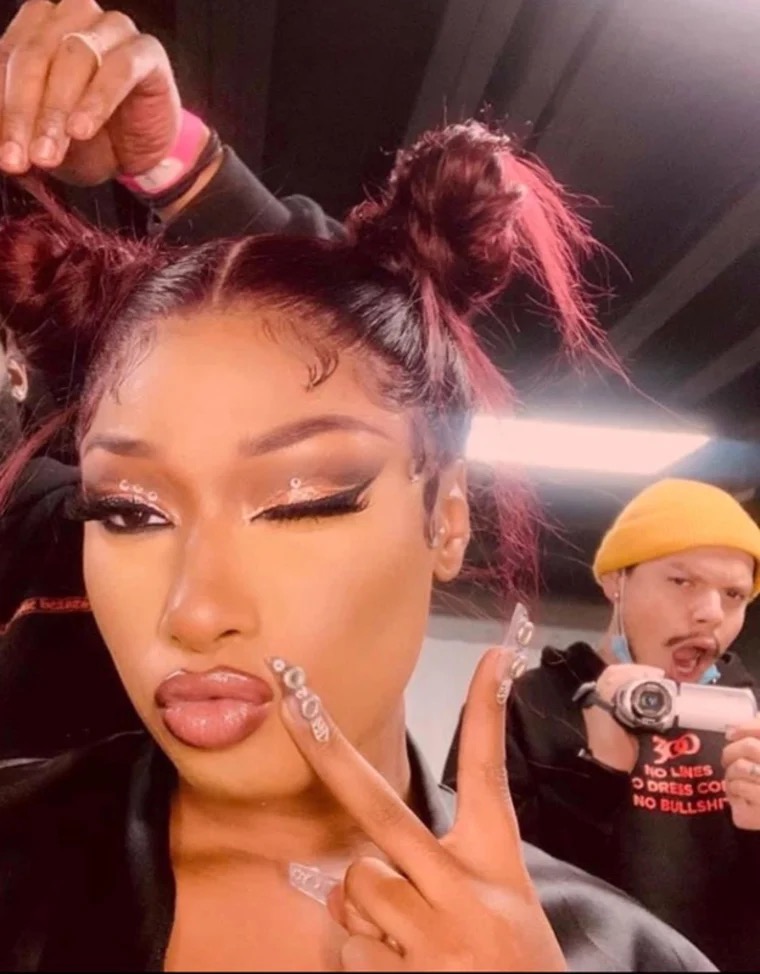 Megan Thee Stallion and Emilio Garcia | Source: X/DocumentTingz