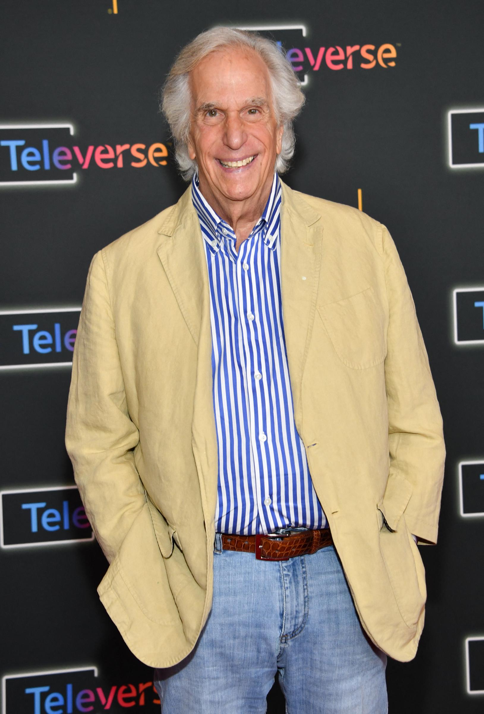 Henry Winkler attends the Television Academy's Inaugural Televerse Festival at JW Marriott LA Live on August 15, 2026 in Los Angeles, California. | Source: Getty Images