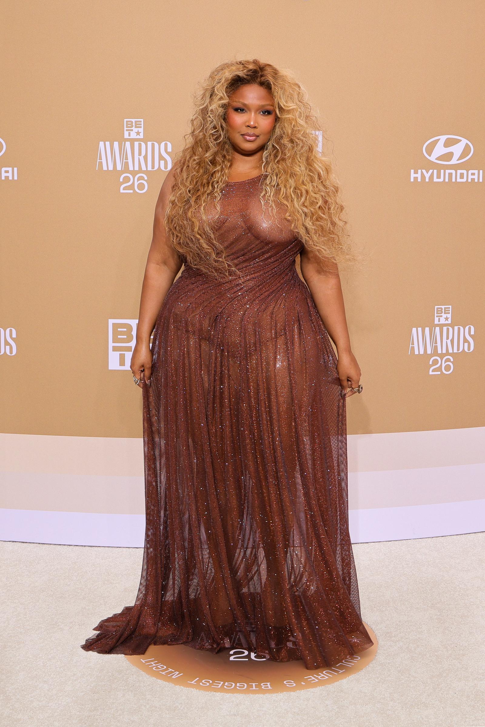 Lizzo attends the 2026 BET Awards at Peacock Theater on June 28 in Los Angeles, California. | Source: Getty Images