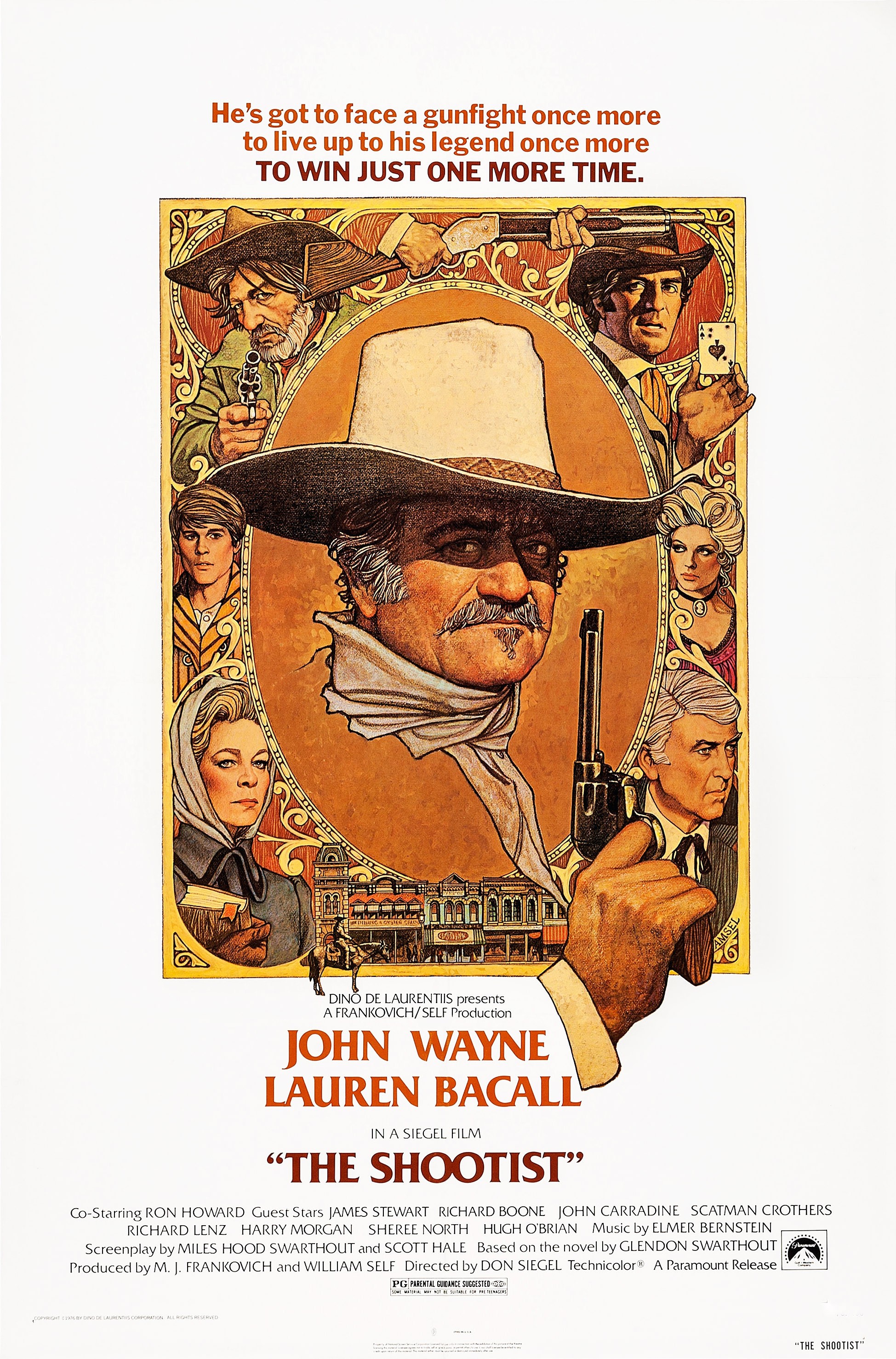 "The Shootist" (1976) movie poster | Source: Getty Images