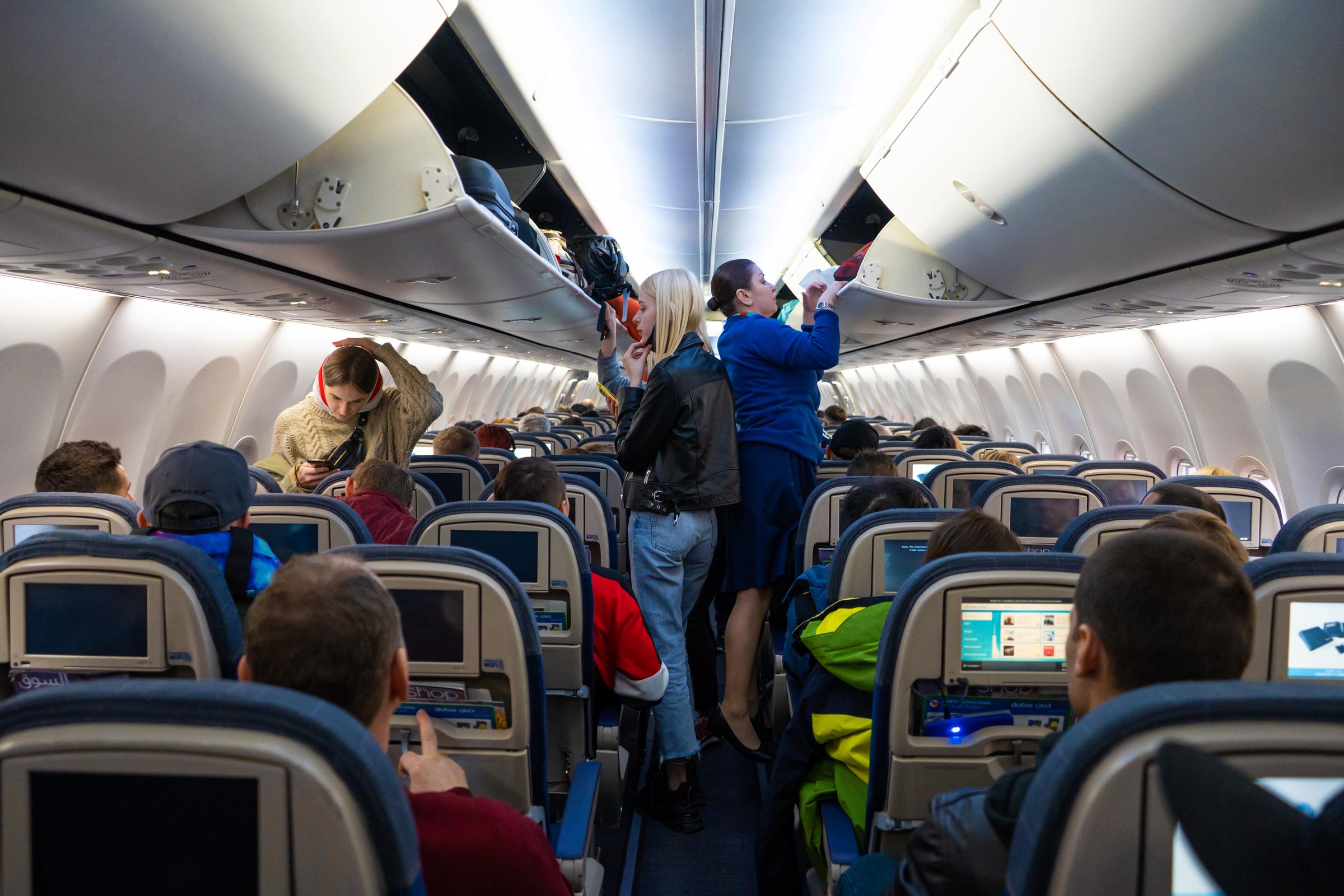 People inside. a plane | Source: Shutterstock