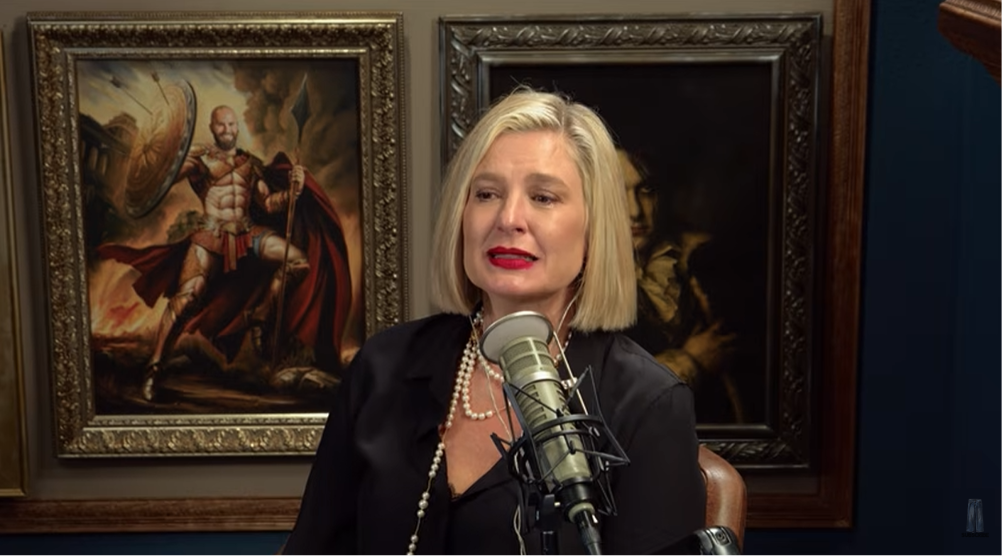 Christina Paszitsky during an episode of "Your Mom's House," published August 2, 2026. | Source: YouTube/YMH Studios