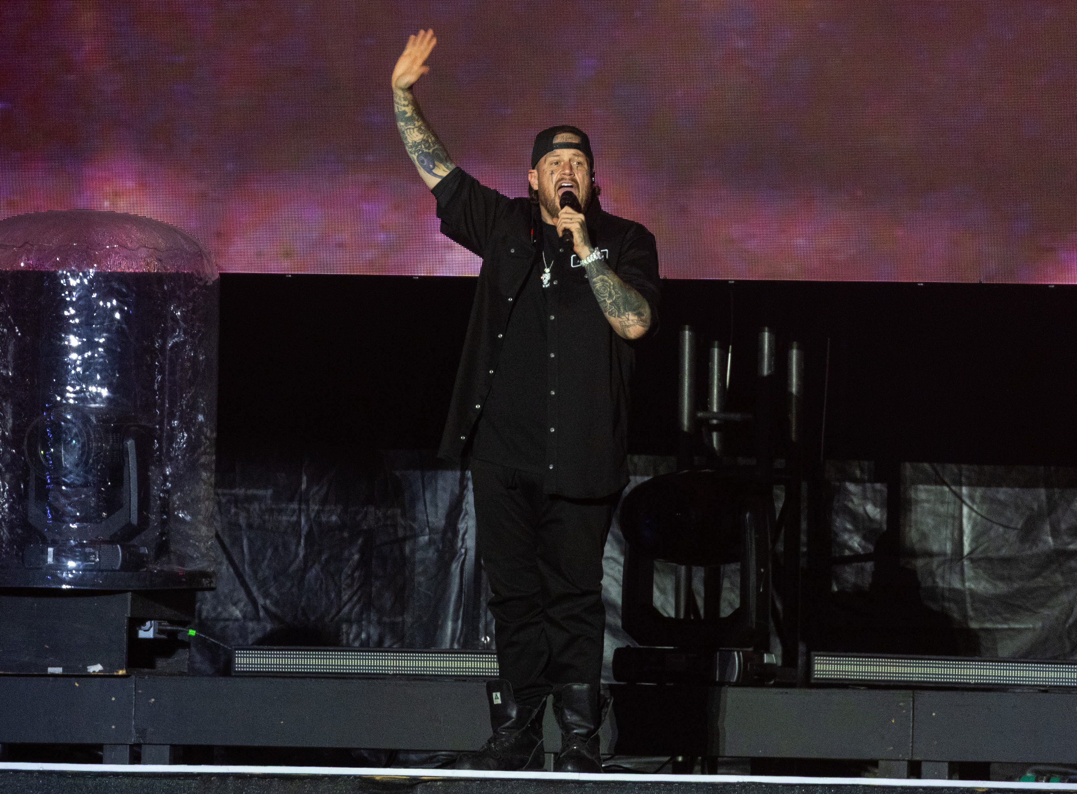Jelly Roll performs during the Festival d'été de Québec on July 19, 2026 in Quebec City, Quebec. | Source: Getty Images