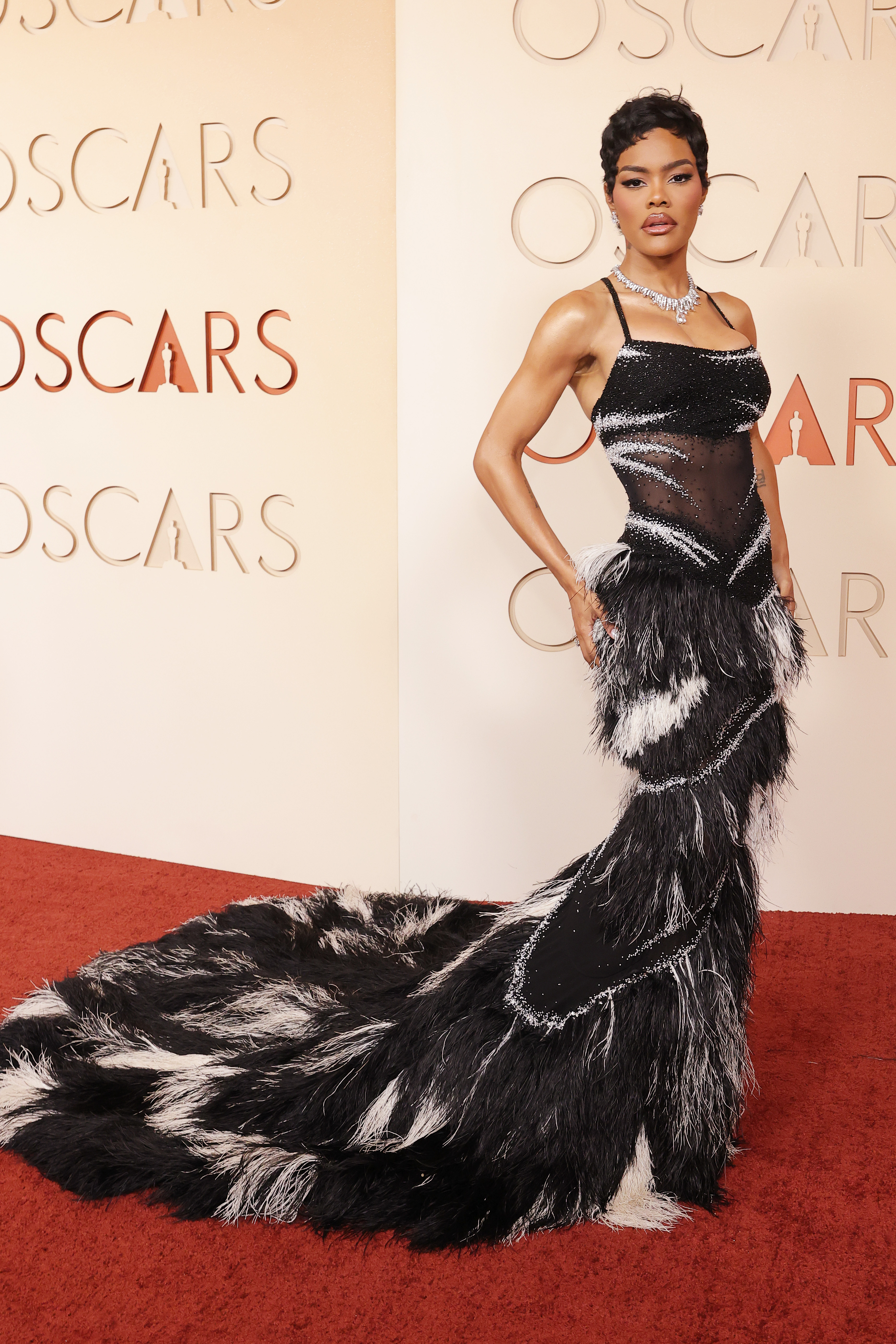 Teyana Taylor attends the 98th Oscars at Dolby Theatre on March 15, 2026 in Hollywood, California. | Source: Getty Images