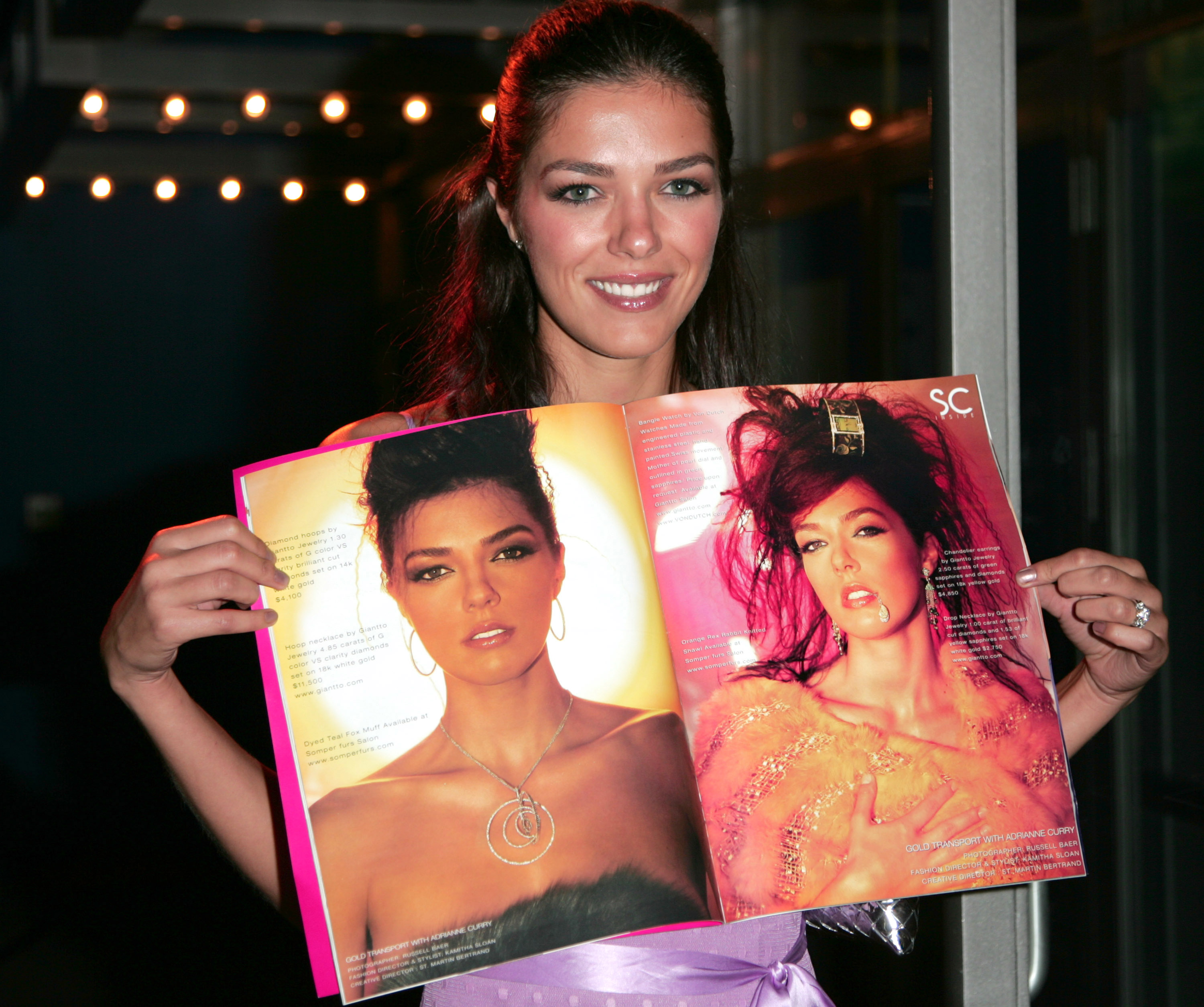 Adrianne Curry during the "Light Years Away" Los Angeles Screening at Universal City Walk Cinemas on July 19, 2006, in Universal City, California. | Source: Getty Images