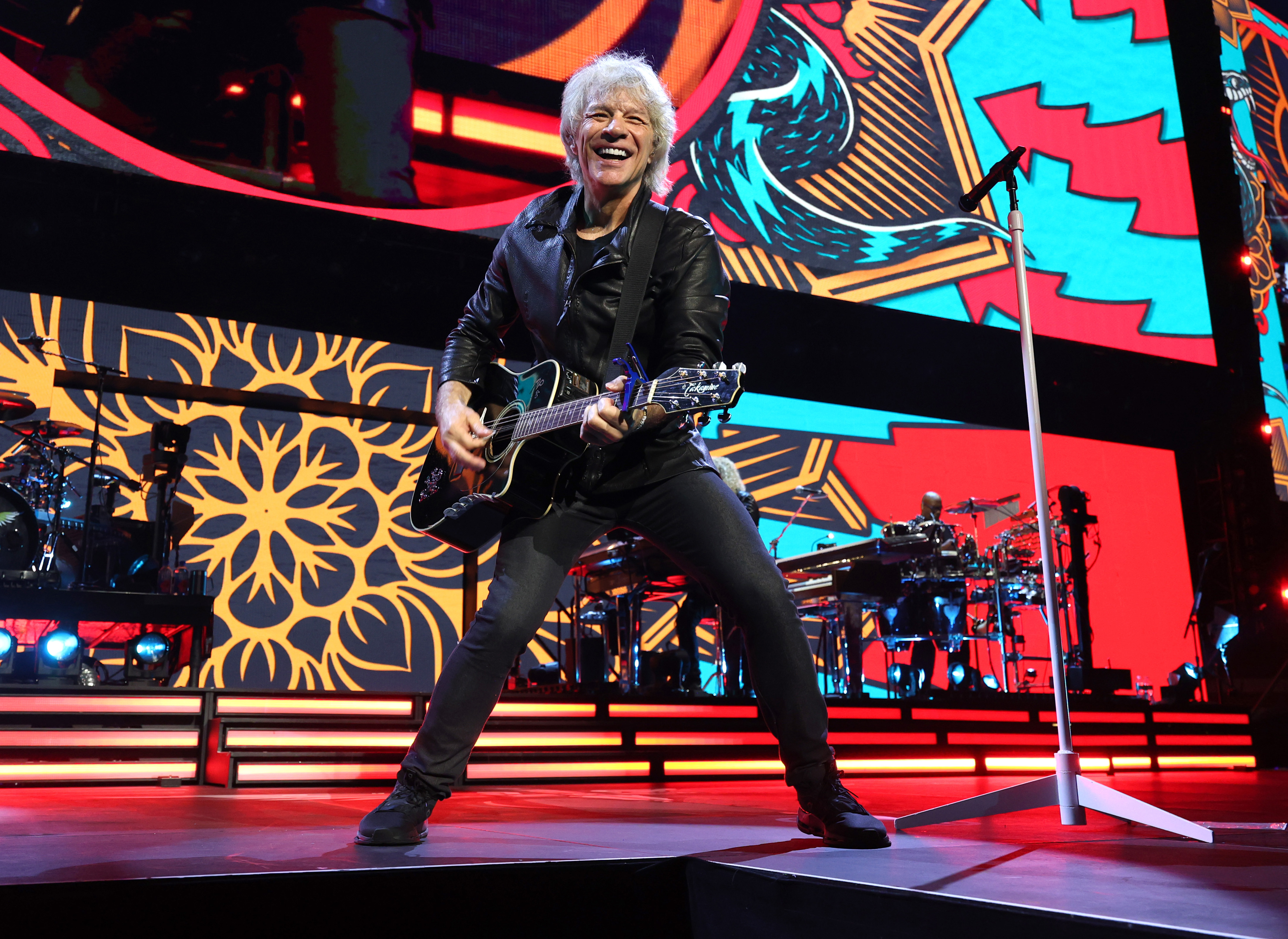Jon Bon Jovi performs onstage during Bon Jovi's Forever Tour at Madison Square Garden on July 21, 2026 in New York City. | Source: Getty Images