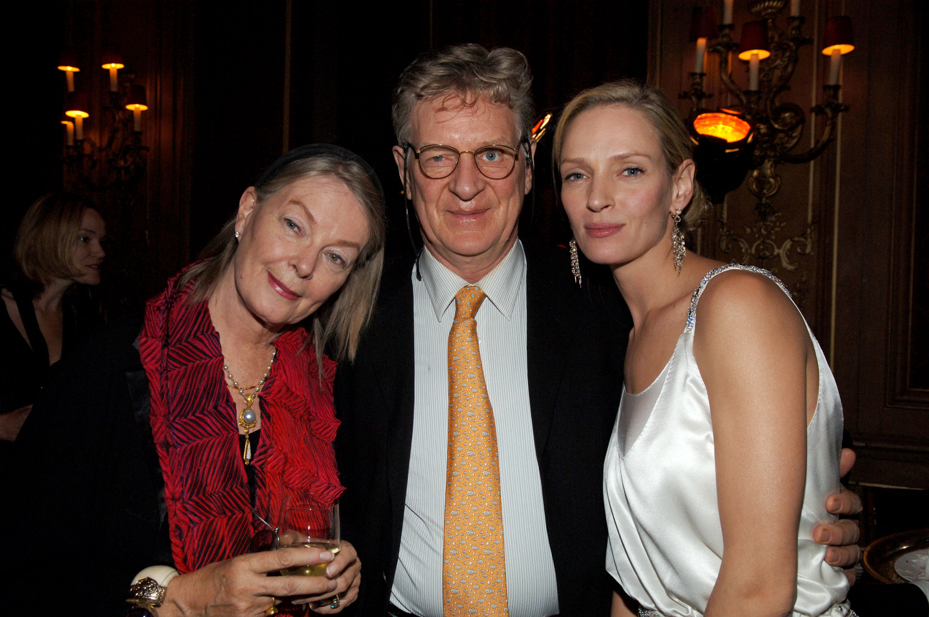 Nena, Robert, and Uma Thurman attend "The Producers" New York City Premiere After Party on May 9, 2008. | Source: Getty Images