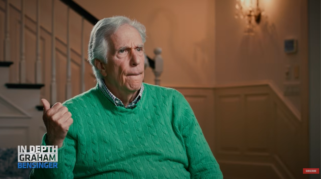 Henry Wrinkler during his appearance on "In Depth with Graham Besinger," released on September 9, 2026. | Source: YouTube/Graham Besinger