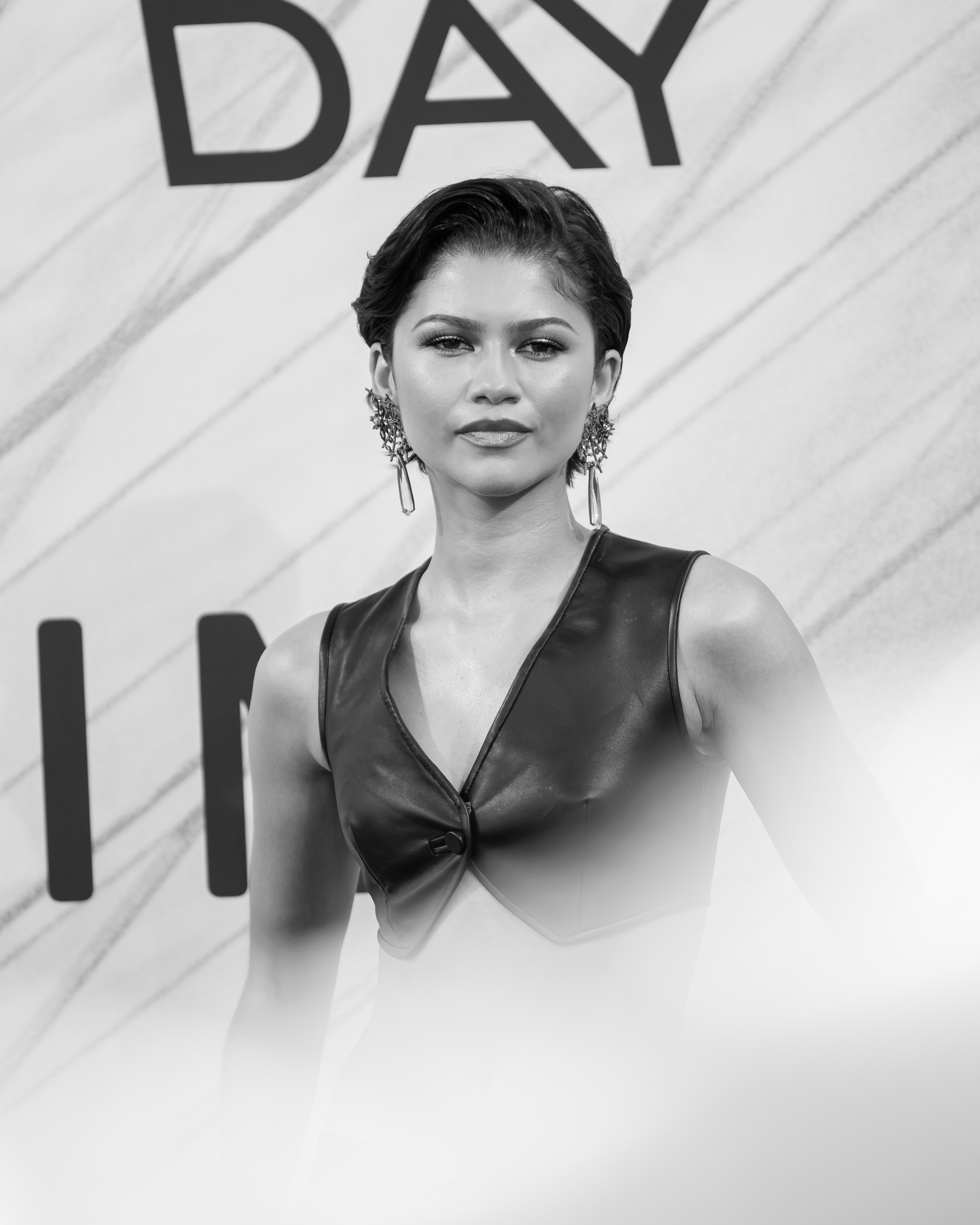 Zendaya attends the German Fan Event for "Spider-Man: Brand New Day" at Uber Platz on June 22, 2026 in Berlin. | Source: Getty Images