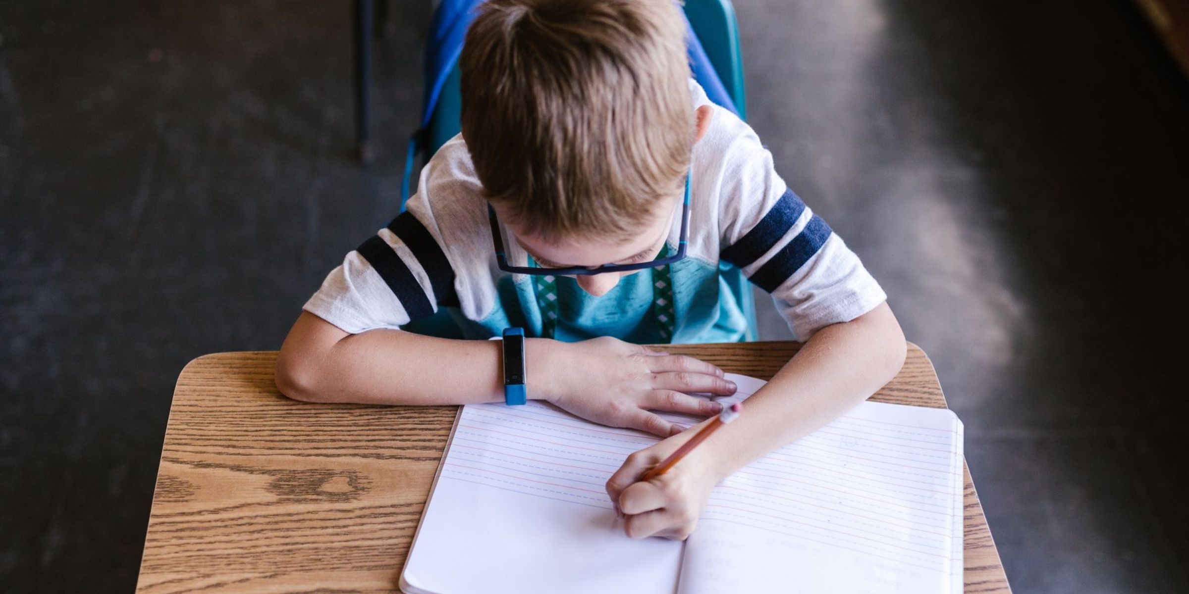 A boy in class | Source: Pexels