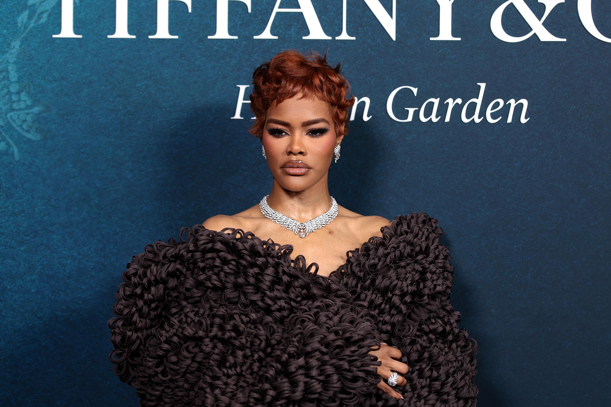 Teyana Taylor at the Tiffany Blue Book Gala held at the Park Avenue Armory on April 16, 2026 in New York City. | Source: Getty Images