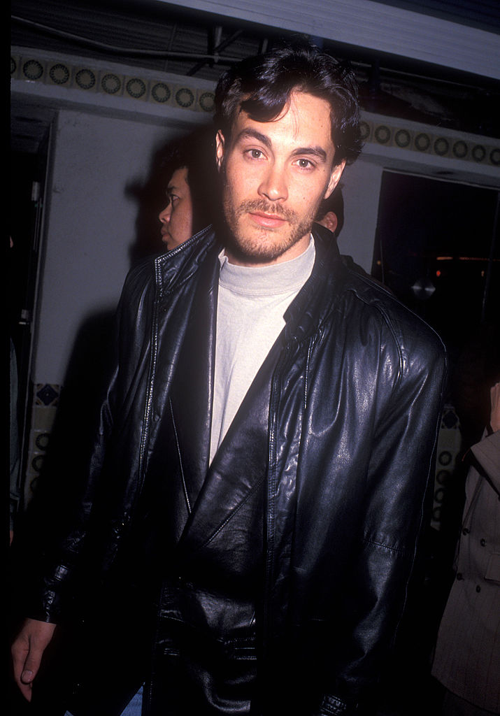 Brandon Lee (Bruce Lee's son) in Los Angeles, California, in 1992. | Source: Getty Images