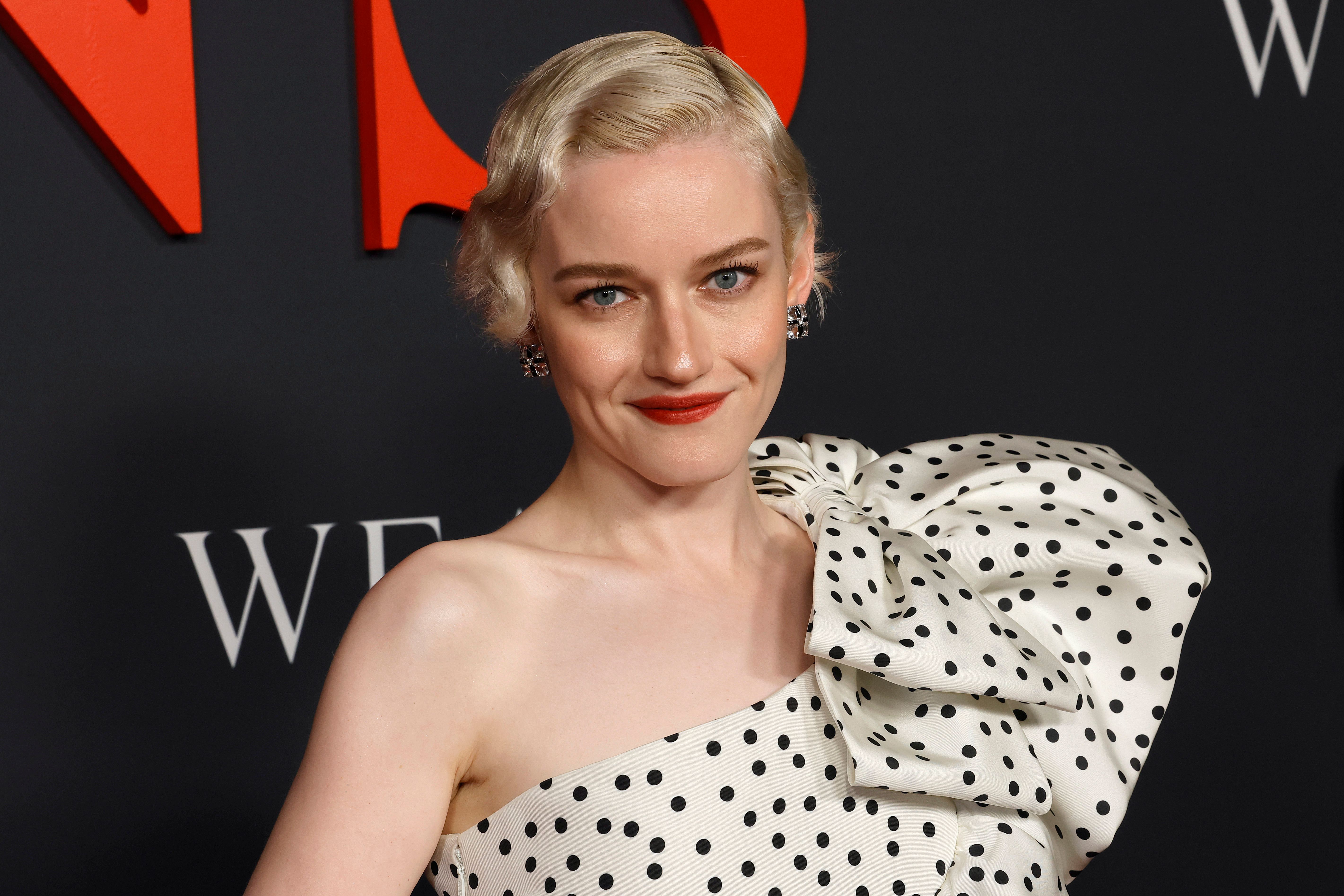 Julia Garner attends the Los Angeles Premiere of Warner Bros. Pictures and New Line Cinema's "Weapons" at The United Theater on Broadway on July 31, 2025 in California. | Source: Getty Images