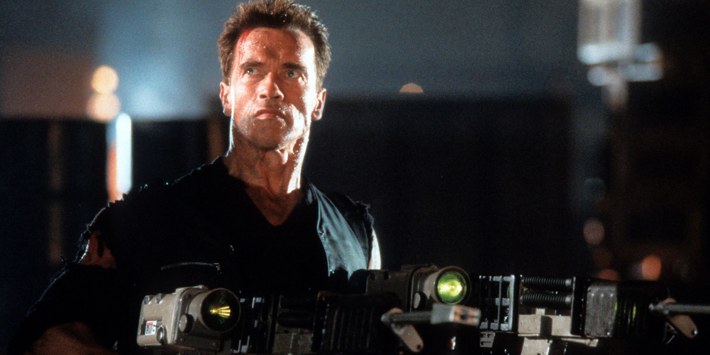 Arnold Schwarzenegger in "Eraser" | Source: Getty Images