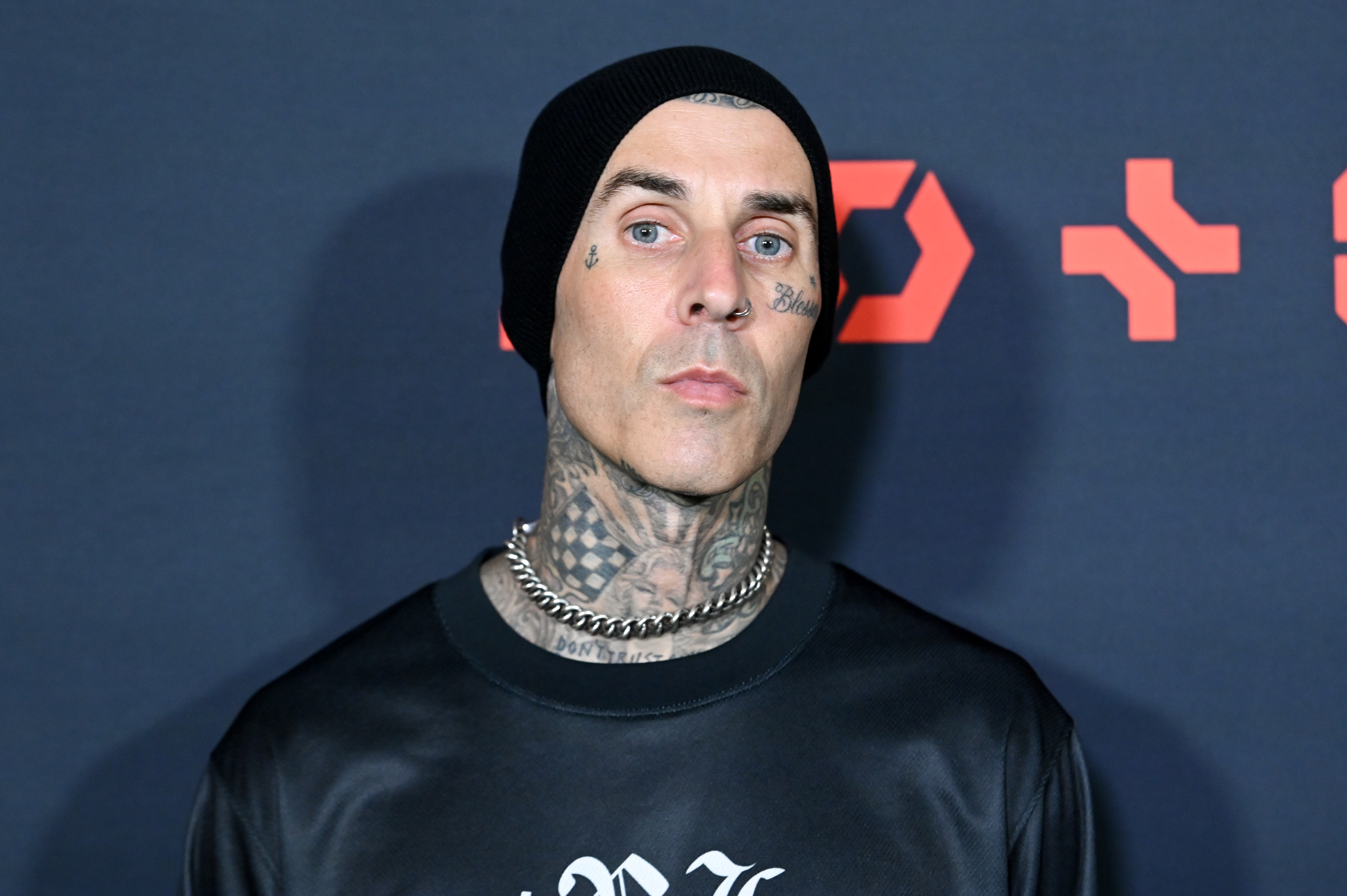 Travis Barker at EA's "Battlefield 6" Reveal Celebration held at the Sunset Room on July 31, 2025 in Los Angeles, California. | Source: Getty Images