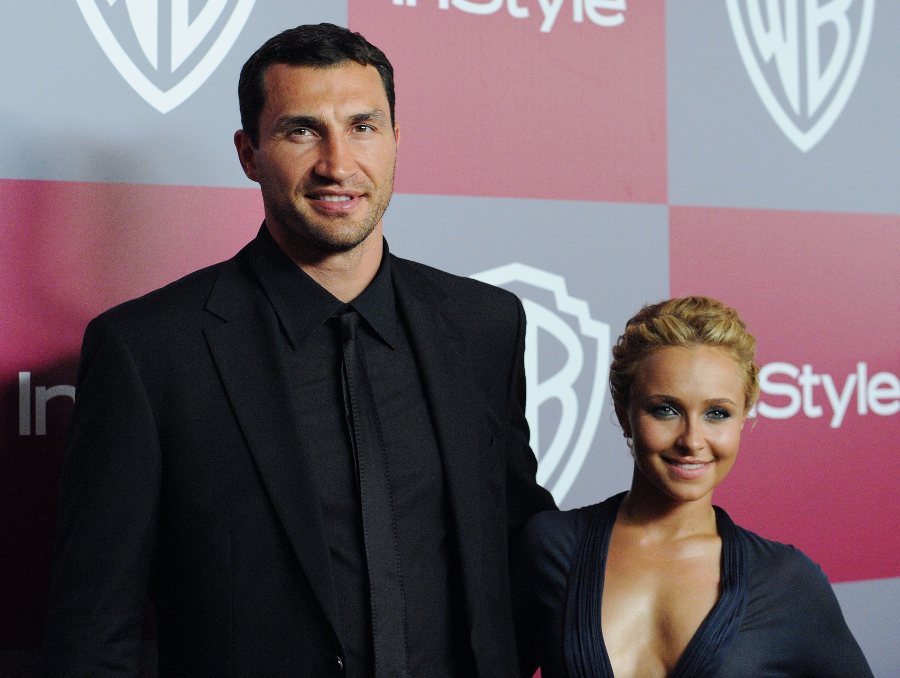 Hayden Panettiere and former professional boxer Wladimir Klitschko arrive at the 2011 InStyle/Warner Brothers Golden Globes Party at The Beverly Hilton hotel on January 15 in Beverly Hills, California. | Source: Getty Images