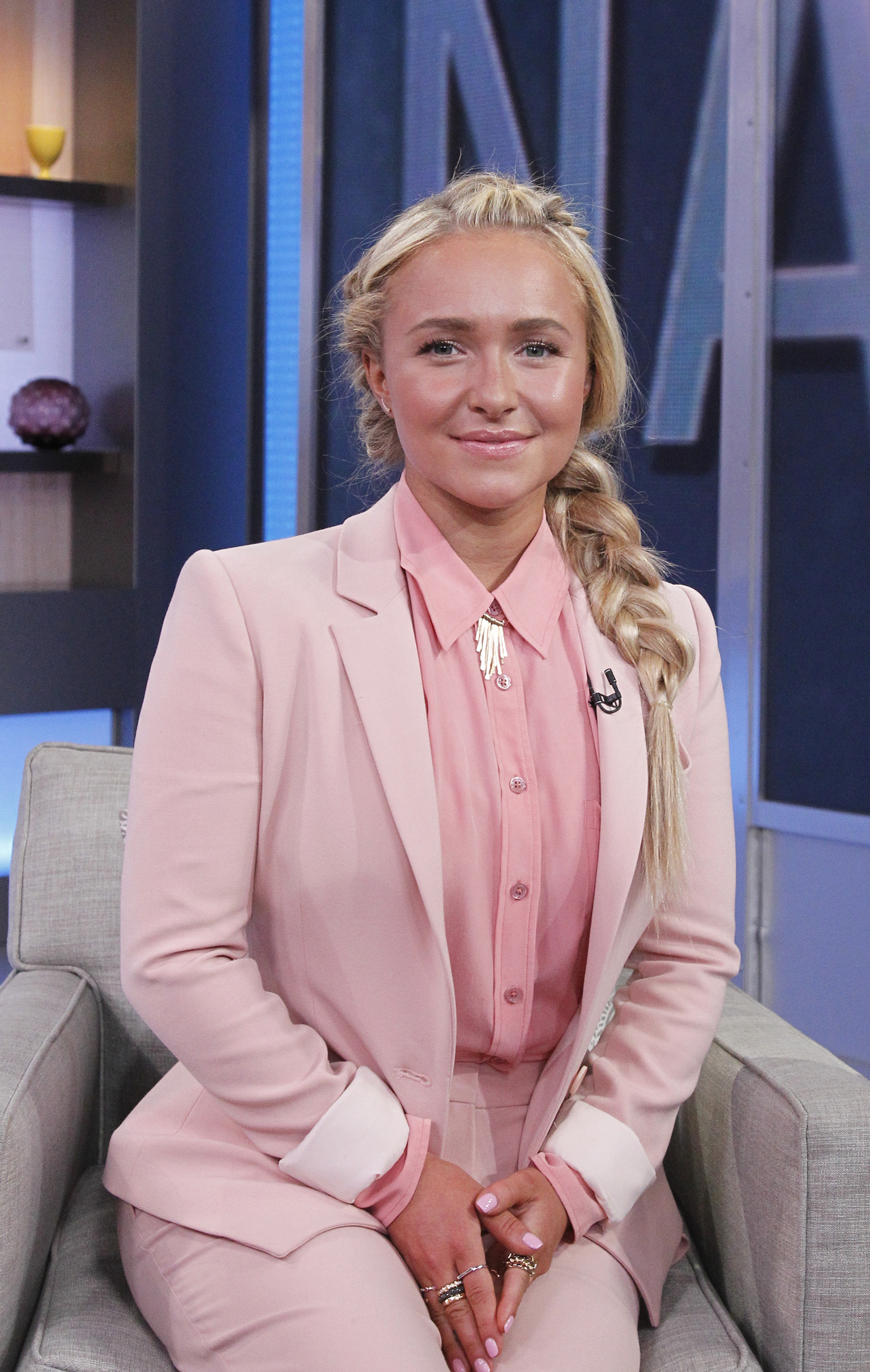 Hayden Panettiere of Walt Disney Television's "Nashville" is a guest on "Good Morning America," on April 20, 2015. | Source: Getty Images