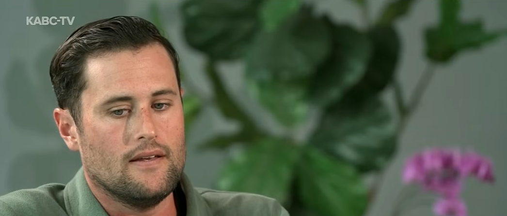 Jake Reiner during his interview on KABC-TV on August 27, 2026. | Source: YouTube/ABC7