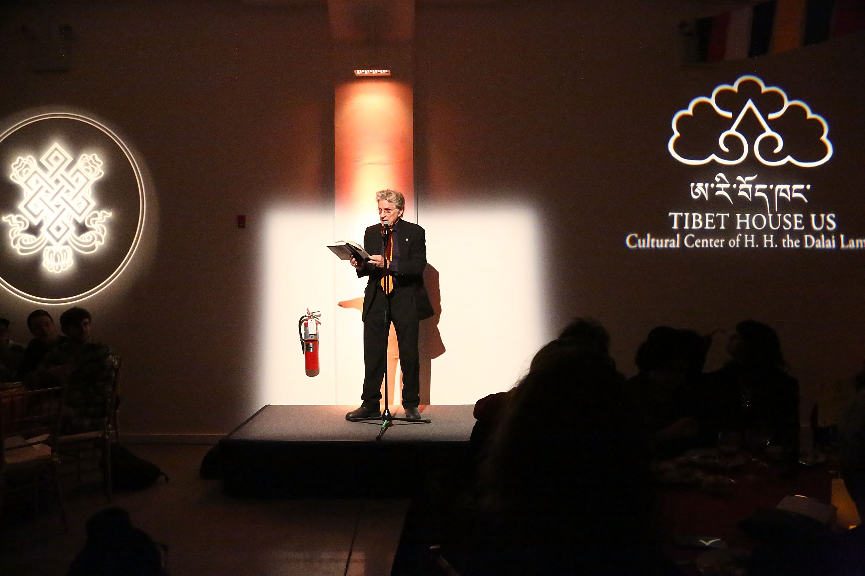 Co-founder and president of Tibet House New York, Robert Thurman attends Tibet House Benefit Concert After Party 2015 at Metropolitan West on March 6 in New York City. | Source: Getty Images