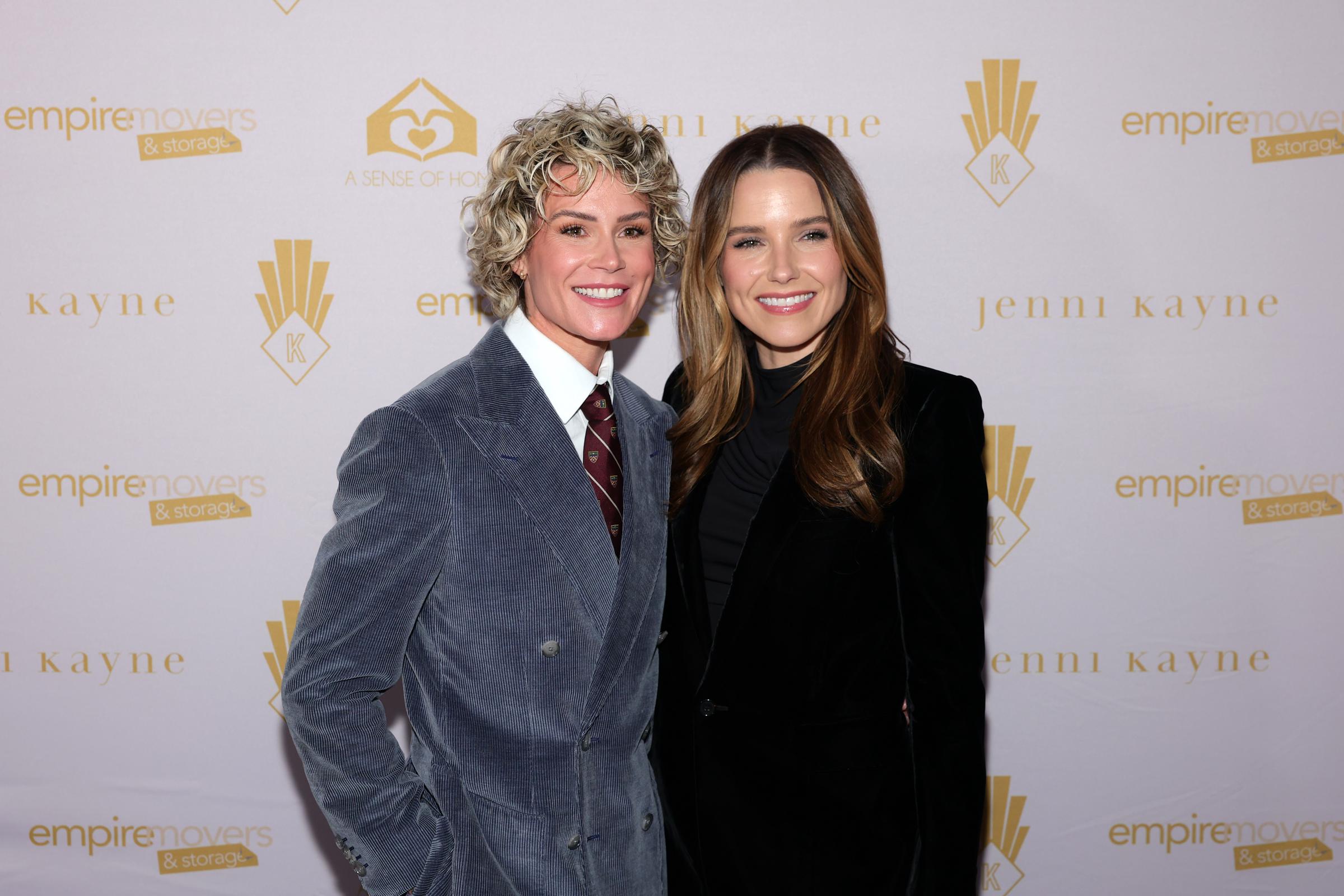 Sophia Bush with her wife, Ashlyn Harris, attending A Sense of Home Inaugural New York City Gala on September 23, 2026 | Source: Getty Images