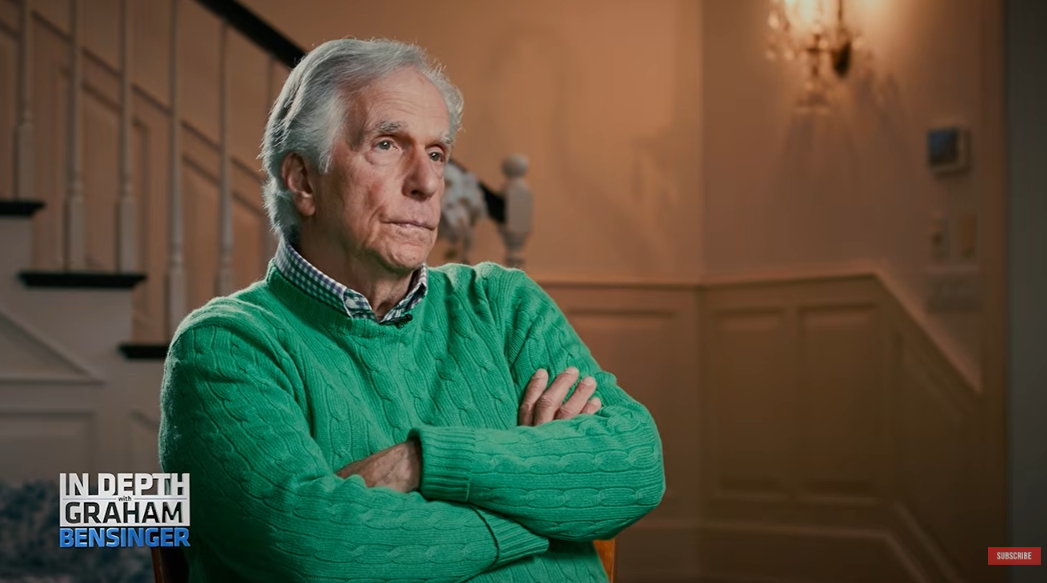Henry Wrinkler during his appearance on "In Depth with Graham Besinger," released on September 9, 2026. | Source: YouTube/Graham Besinger