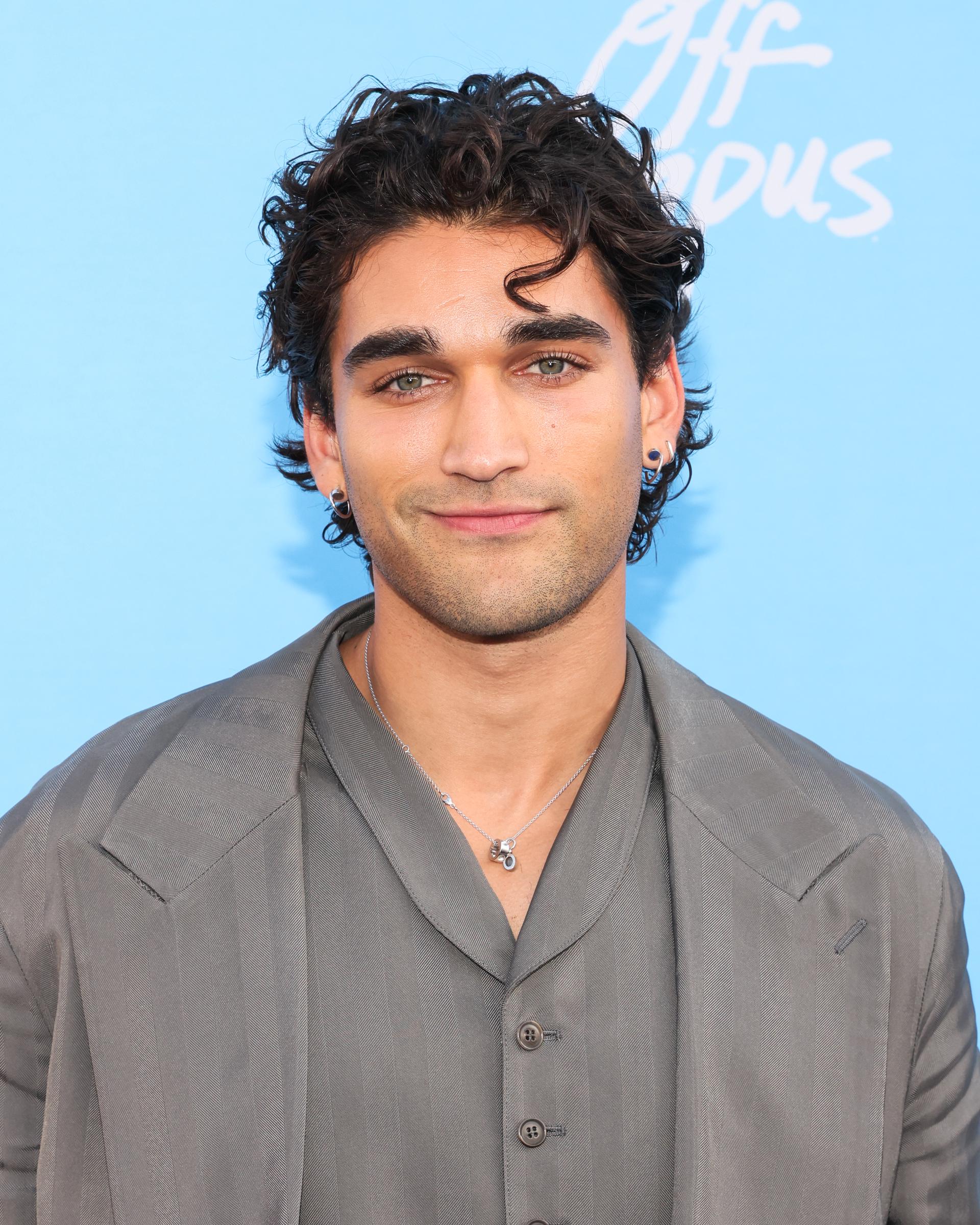 Josh Heuston at the premiere of "Off Campus" at Linwood Dunn Theater on April 29, 2026, in Los Angeles, California. | Source: Getty Images