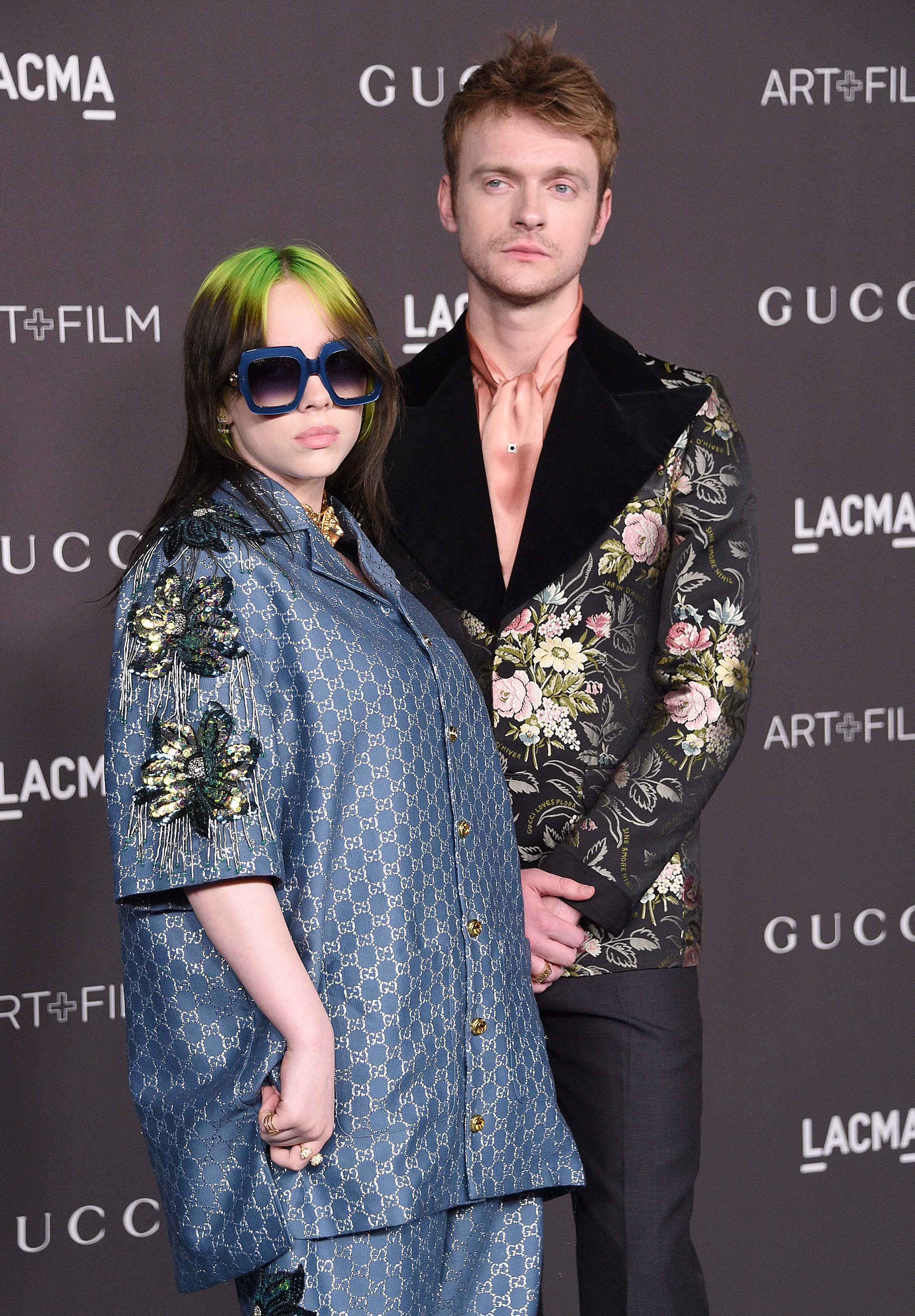 Billie Eilish and brother Finneas O'Connell arrive at the 2019 LACMA Art + Film Gala Presented By Gucci on November 2 in Los Angeles, California. | Source: Getty Images