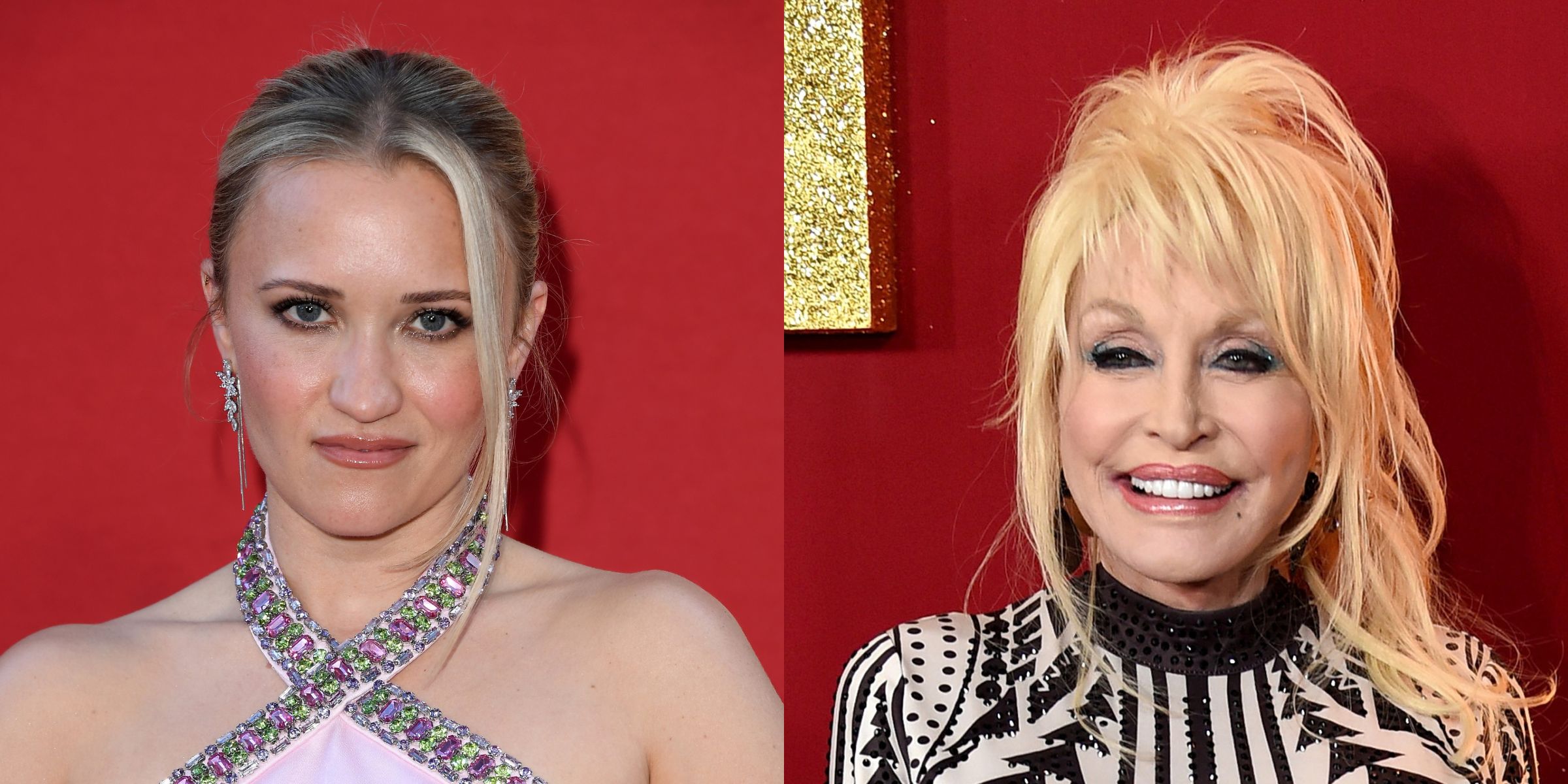 Emily Osment | Dolly Parton | Source: Getty Images