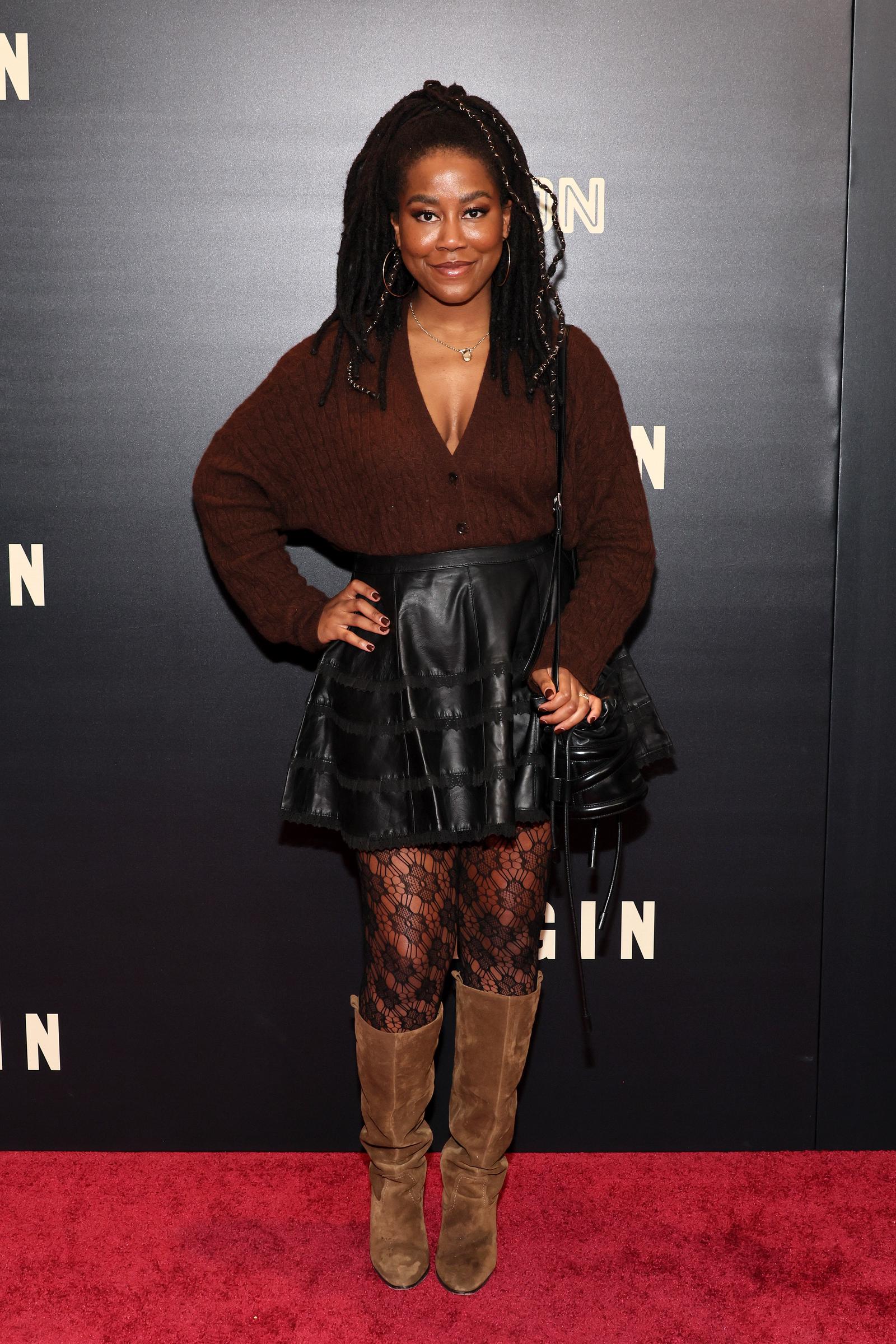 Tomi Adeyemi attends the "Origin" New York premiere at Alice Tully Hall on November 30, 2023 in New York City. | Source: Getty Images