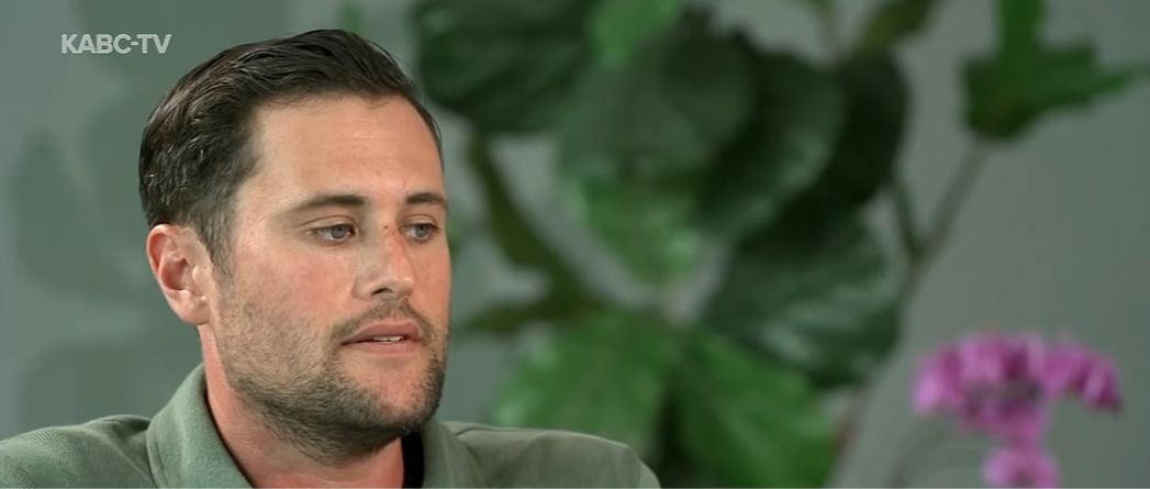 Jake Reiner during his interview on KABC-TV on August 27, 2026. | Source: YouTube/ABC7