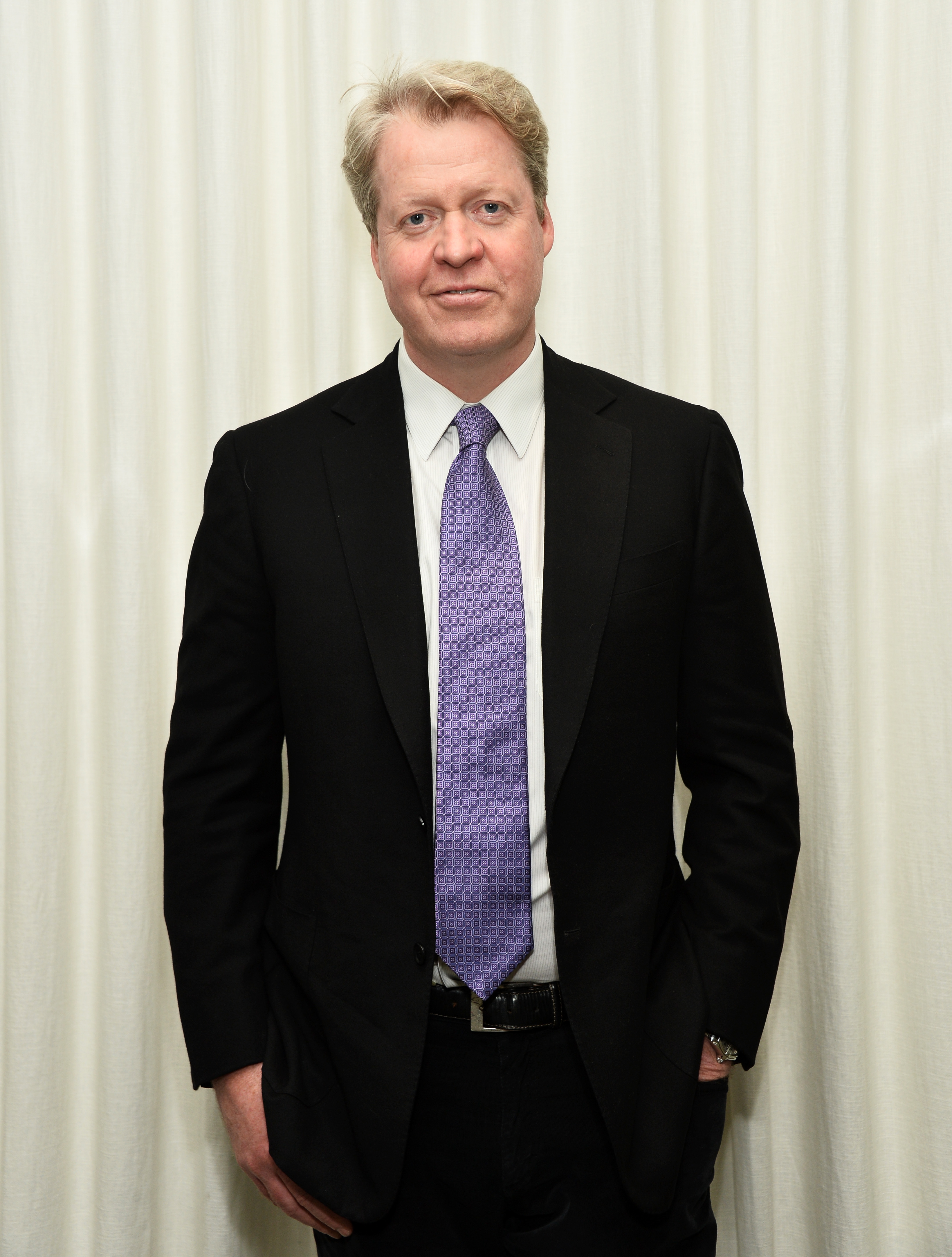 Lord Charles Spencer poses before discussing and signing copies of his book "Killers of the King : The Men Who Dared to Execute Charles I" at the British American Business Council Los Angeles Distinguished Speaker Series special book signing event with Lord Charles Spencer at the Viceroy Hotel on March 3, 2015 in Santa Monica, California. | Source: Getty Images
