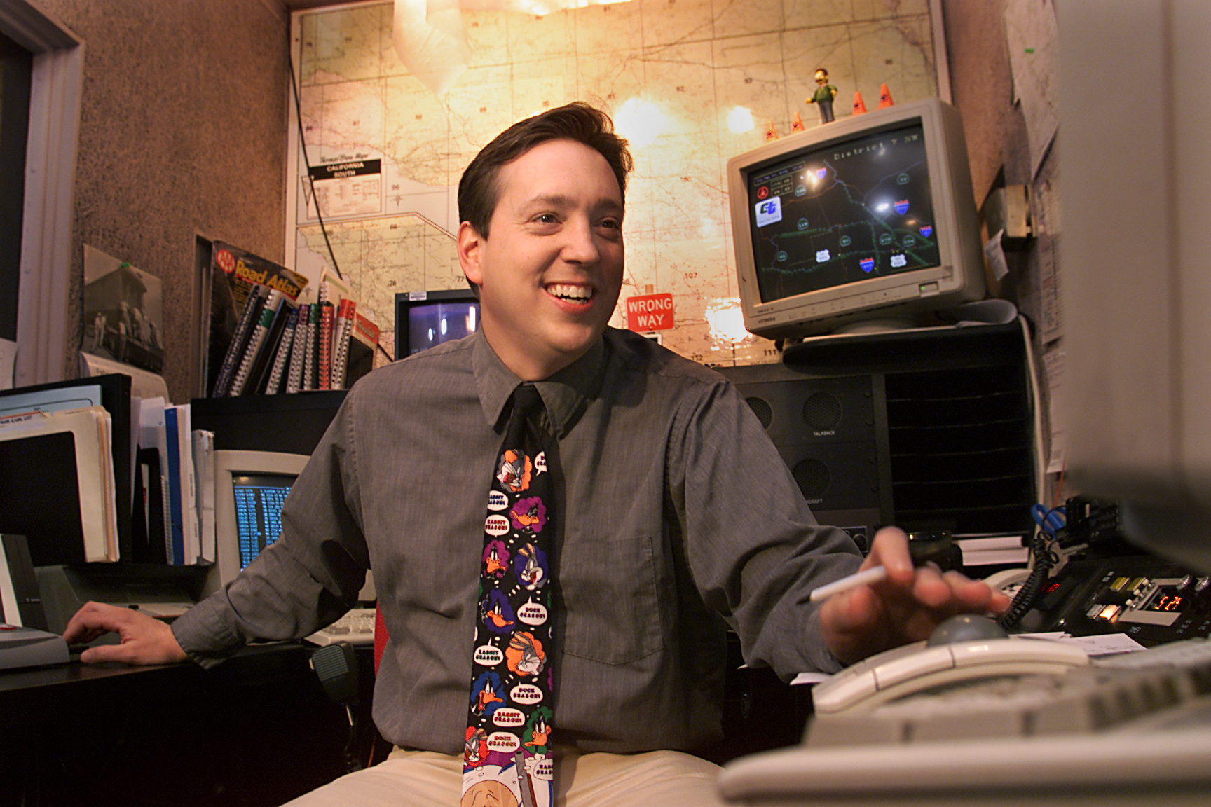 Jim Thornton helps drive listeners through morning traffic via KNX radio from 5a.m. to 10 in the mornings. | Source: Getty Images