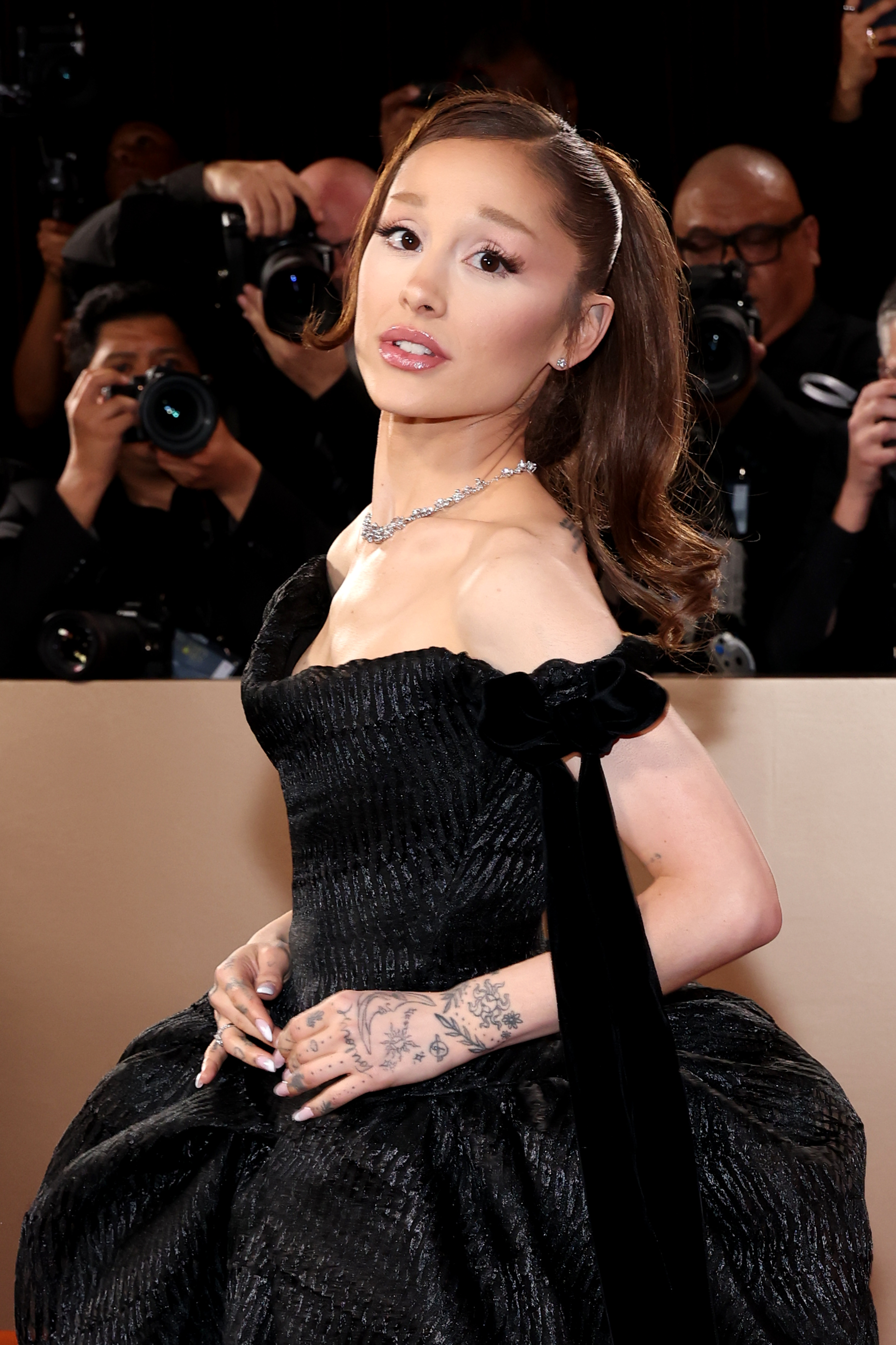 Ariana Grande attends the 83rd Annual Golden Globe Awards at The Beverly Hilton on January 11, 2026 in Beverly Hills, California. | Source: Getty Images