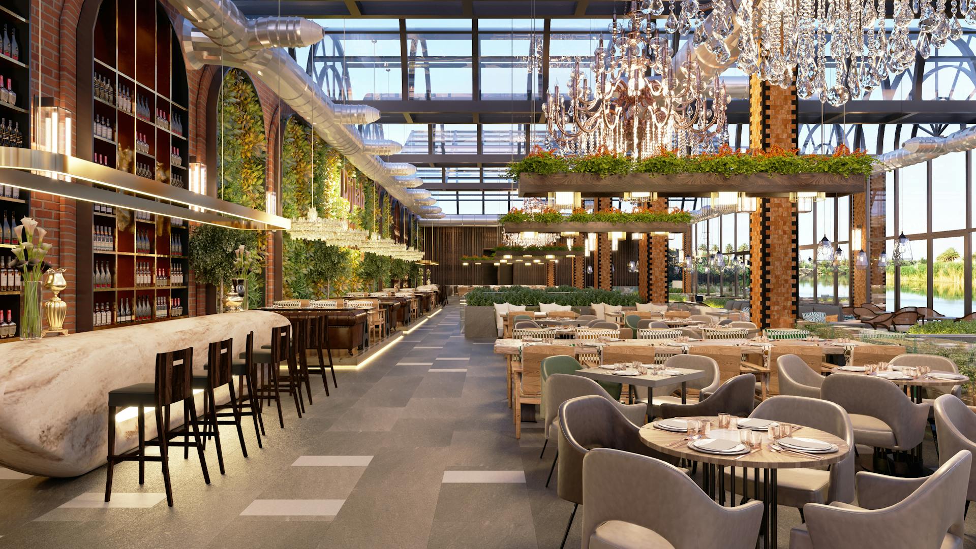 Een chique restaurant | Bron: Pexels