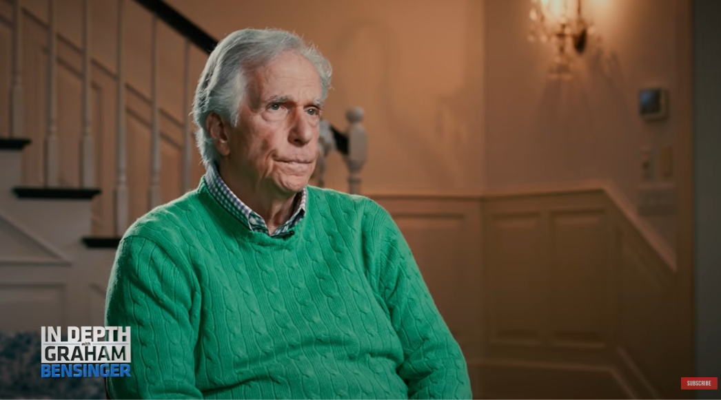 Henry Wrinkler during his appearance on "In Depth with Graham Besinger," released on September 9, 2026. | Source: YouTube/Graham Besinger